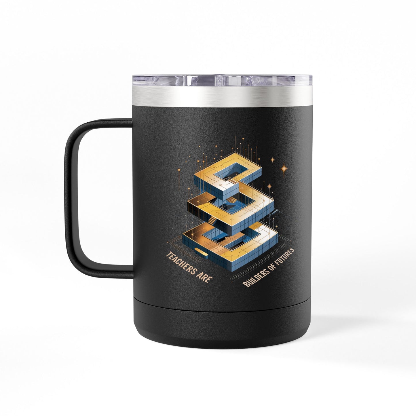 Teachers are Builders of Futures - 15oz Teacher Coffee Mug