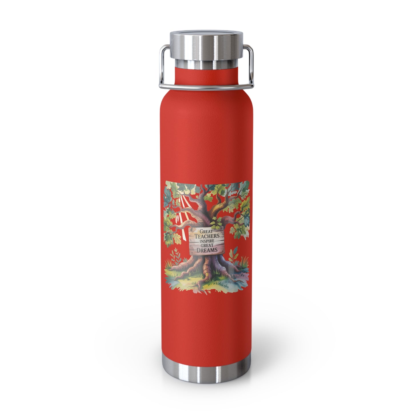 Great Teachers Inspire Great Dreams -22oz Copper Teachers Tumbler