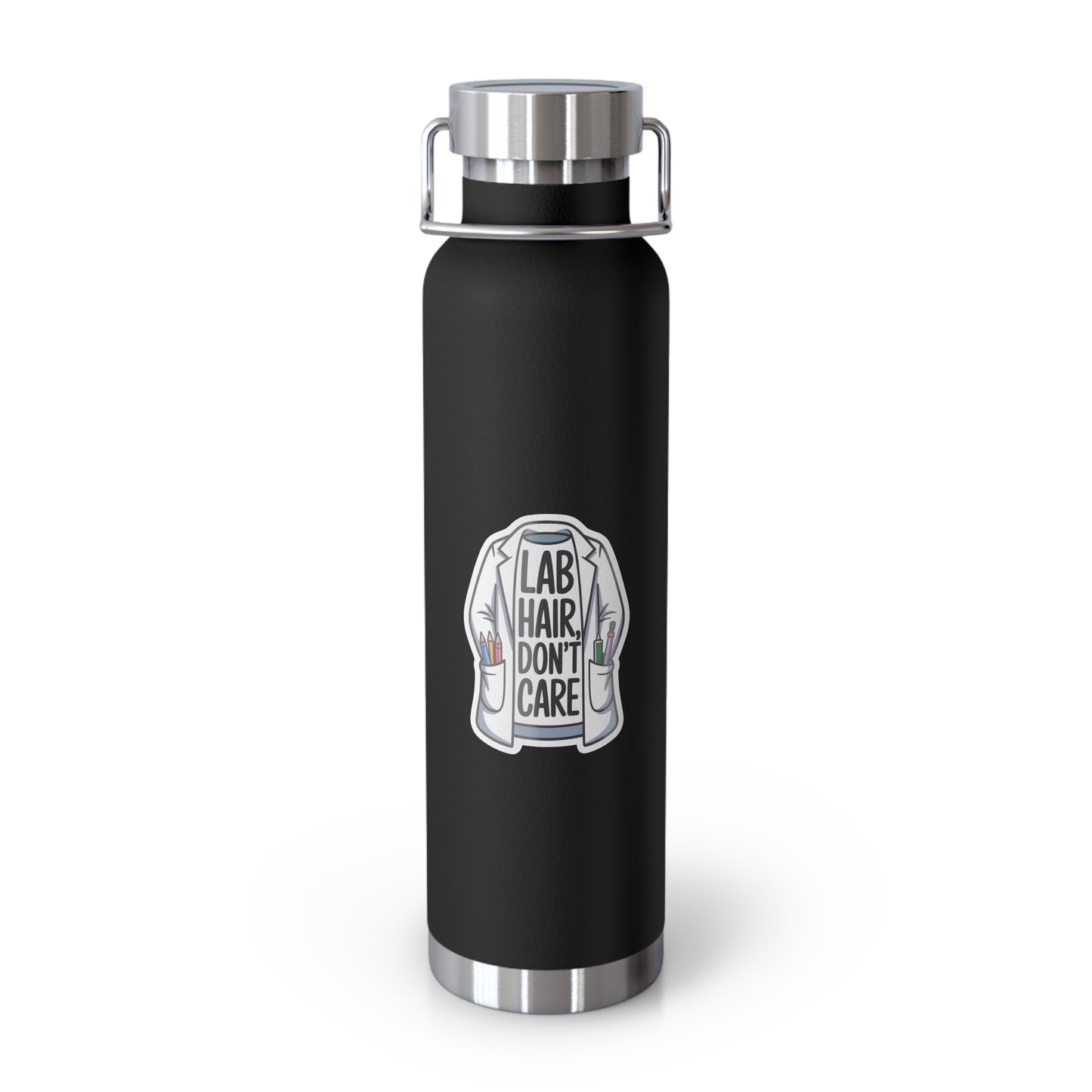 Lab Hair, Don't Care -22oz Copper Teachers Tumbler