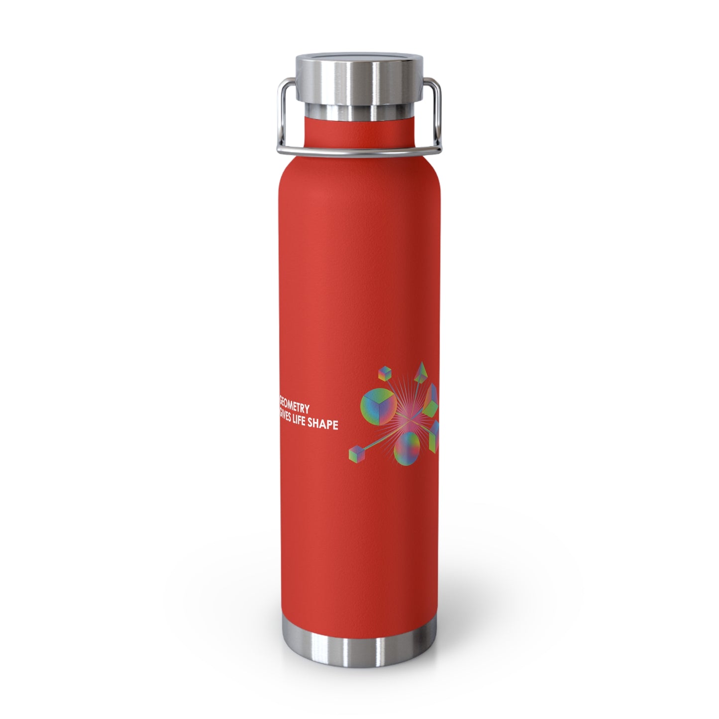 Geometry Gives Life Shape -22oz Copper Teachers Tumbler