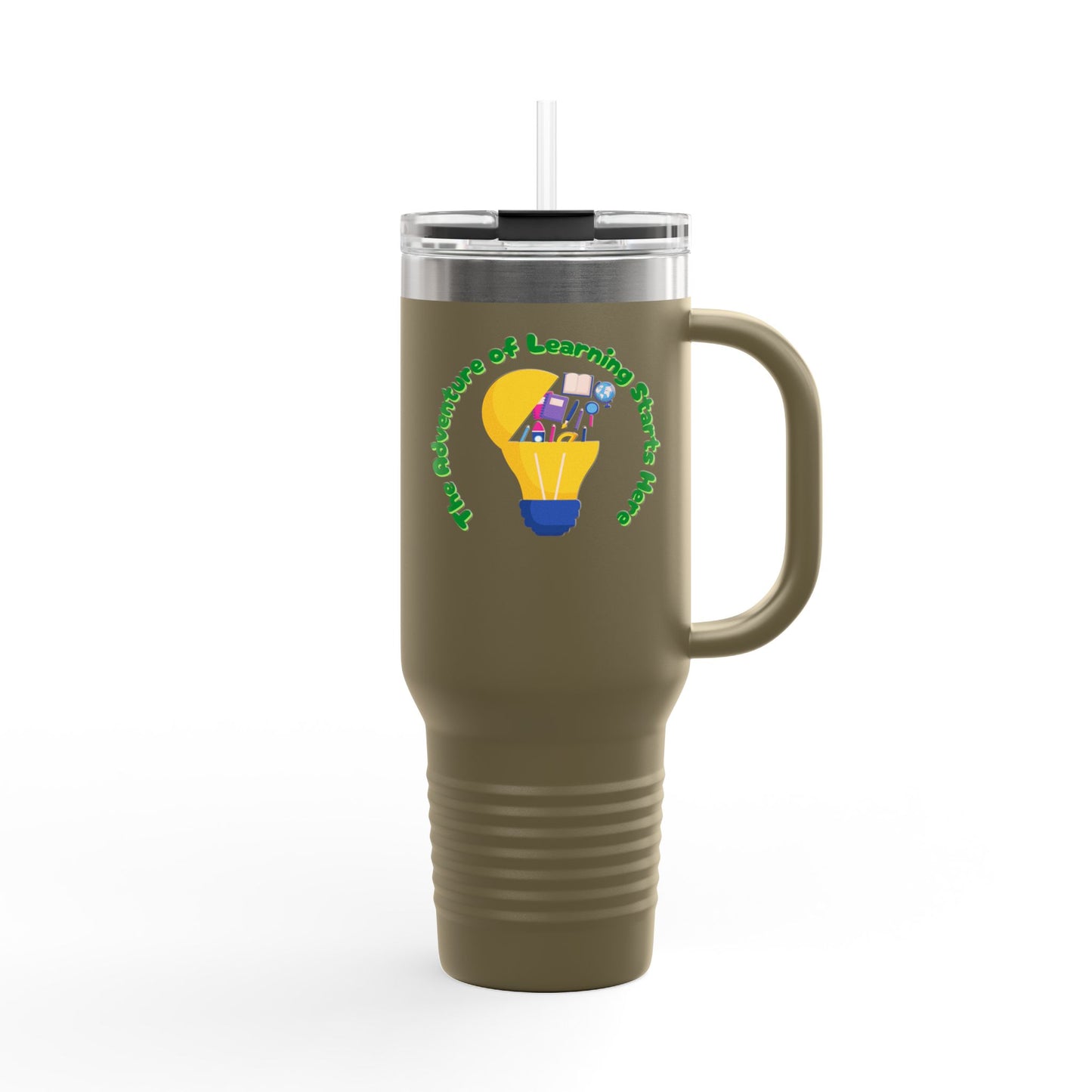 The Adventure of Learning Starts Here - 40oz Teaching Companion
