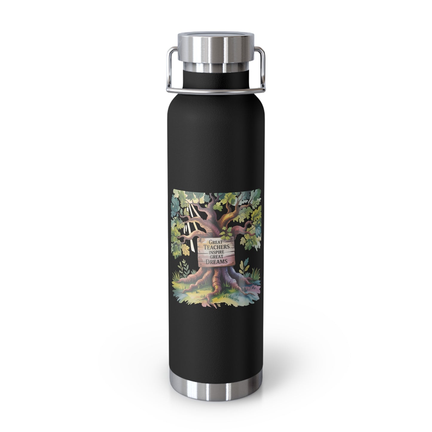 Great Teachers Inspire Great Dreams -22oz Copper Teachers Tumbler