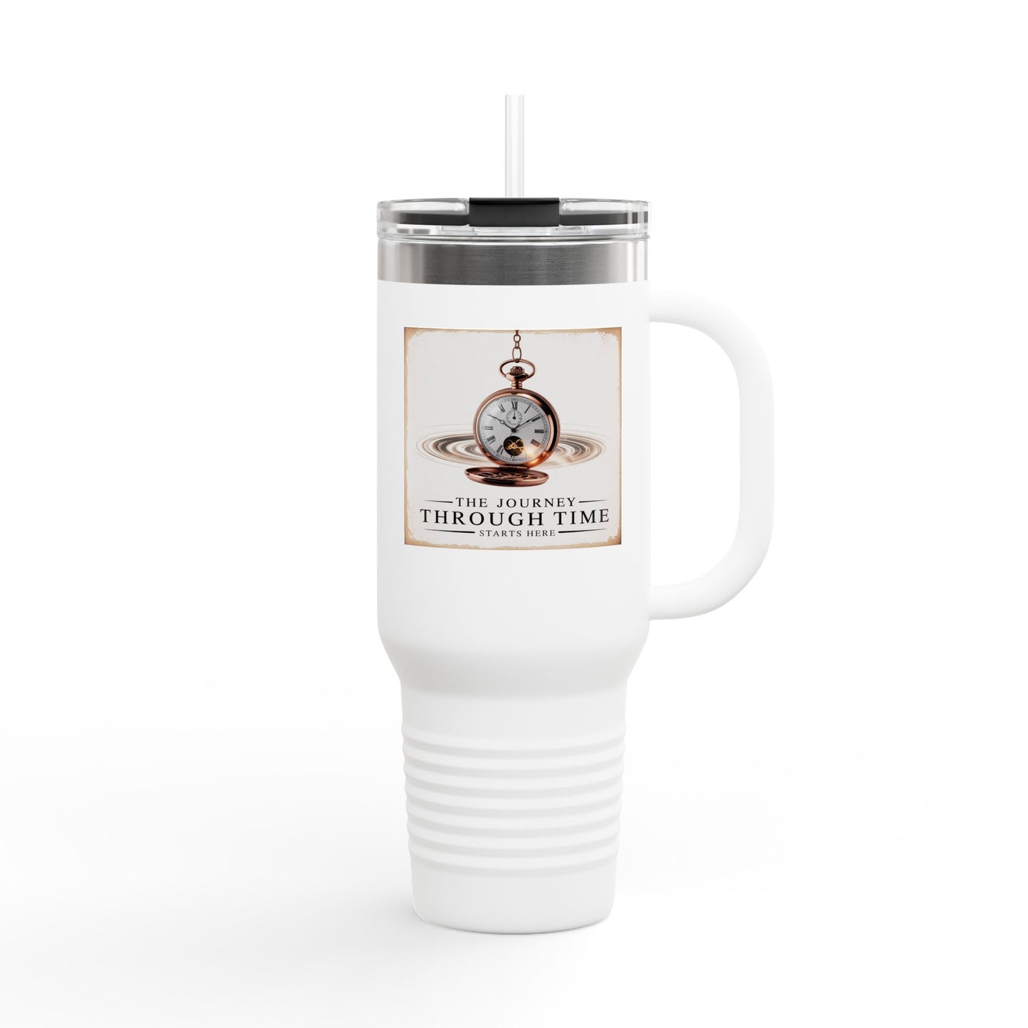 The Journey Through Time Starts Here - 40oz Tumbler for Educators