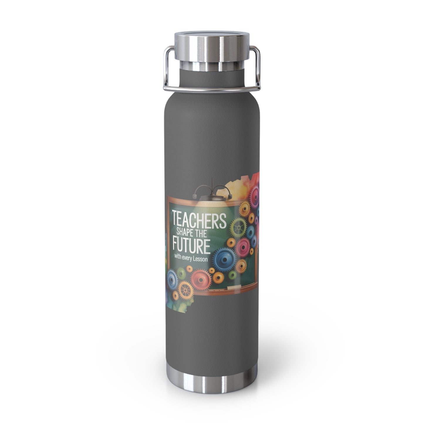 Teachers Shape the Future with Every Lesson -22oz Copper Teachers Tumbler