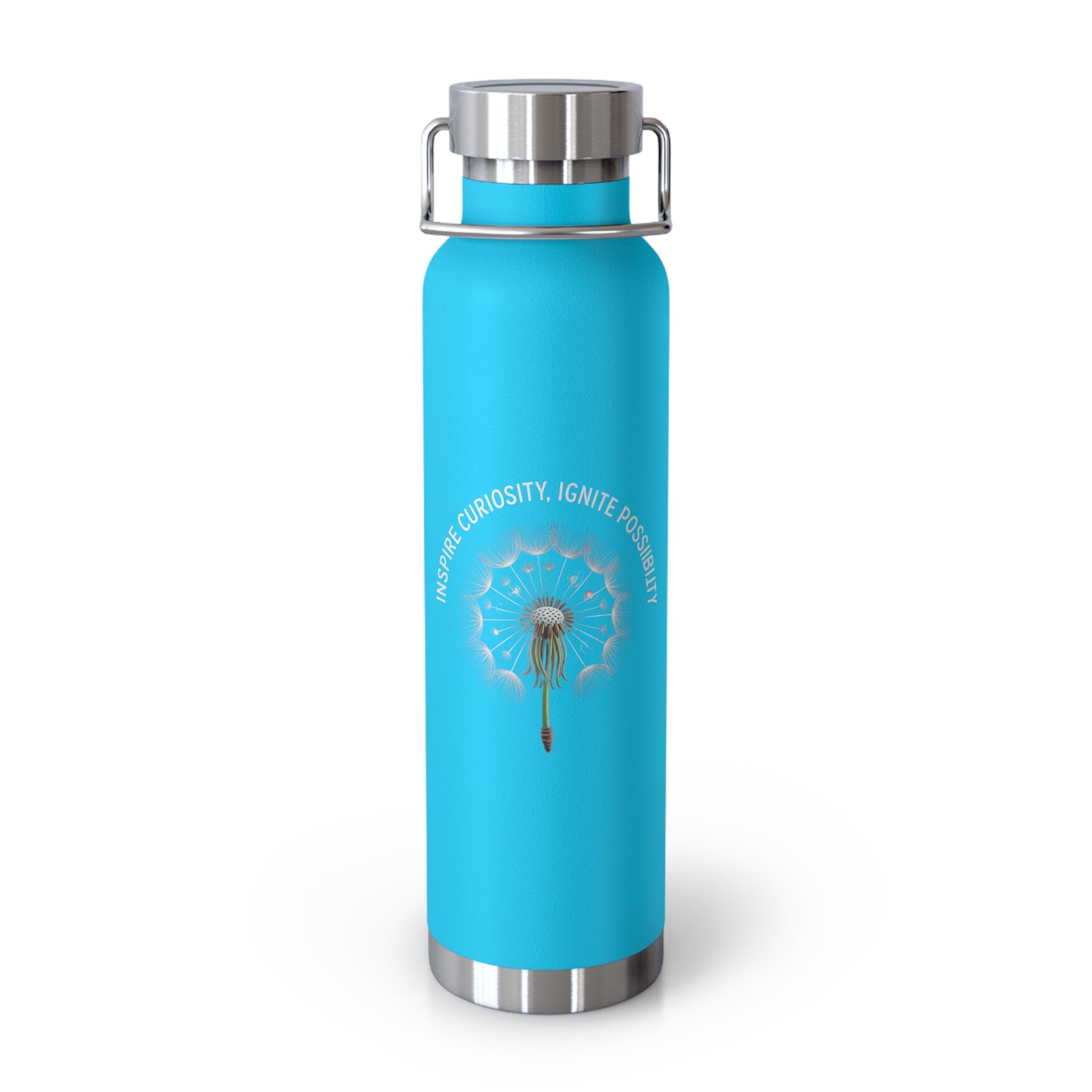 Inspire Curiosity, Ignite Possibility -22oz Copper Teachers Tumbler