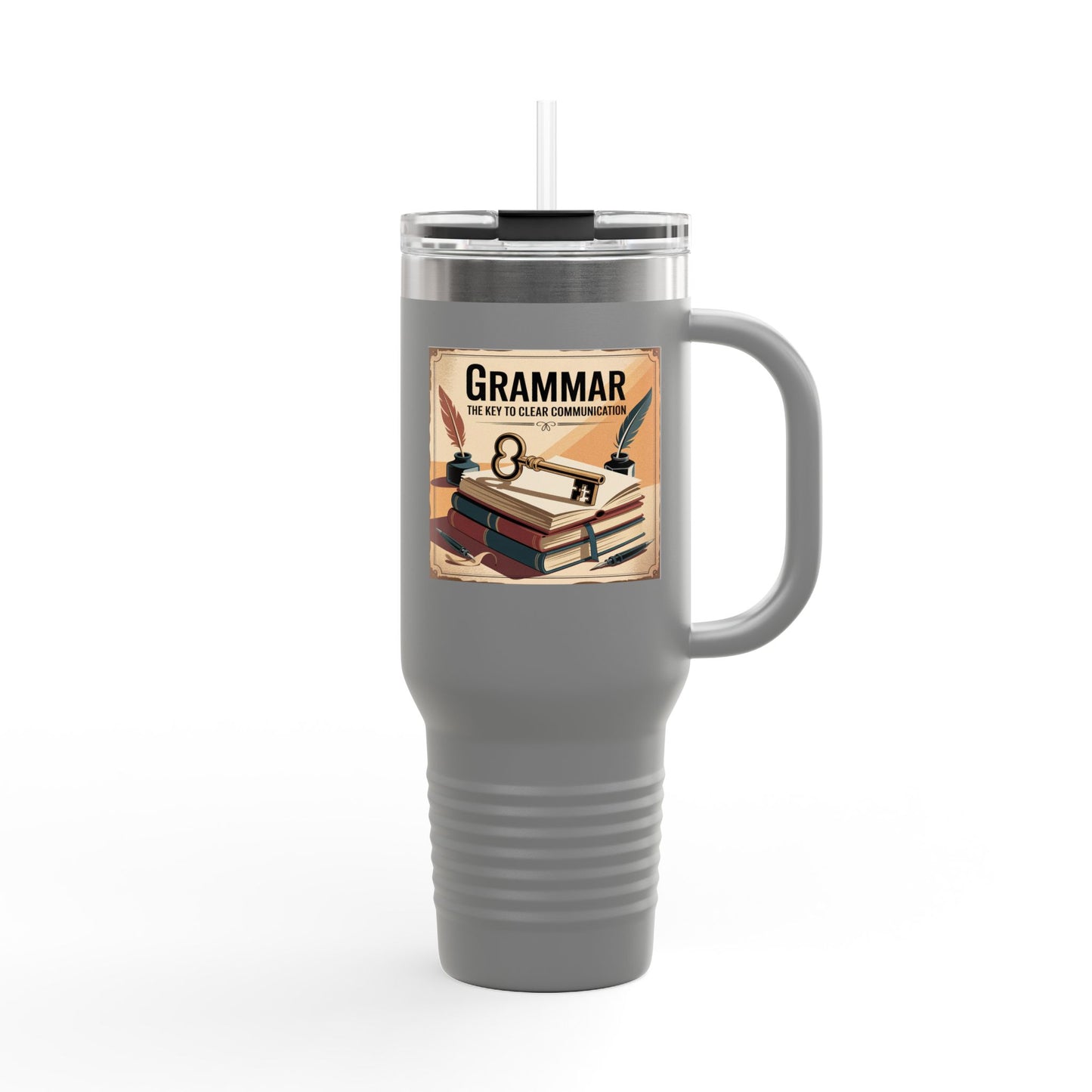 Grammar The Key to Clear Communication - 40oz Tumbler for Educators