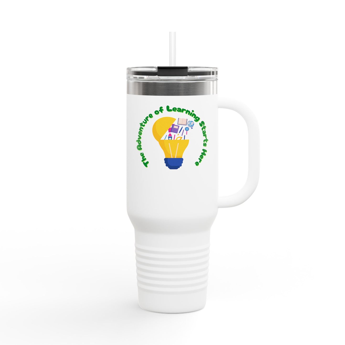 The Adventure of Learning Starts Here - 40oz Teaching Companion