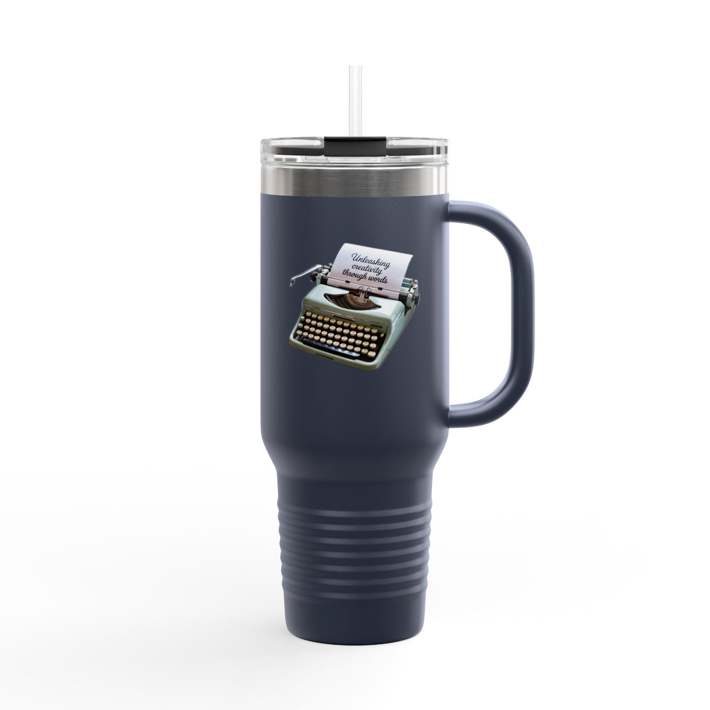 Unleashing Creativity Through Words - 40oz Tumbler for Educators