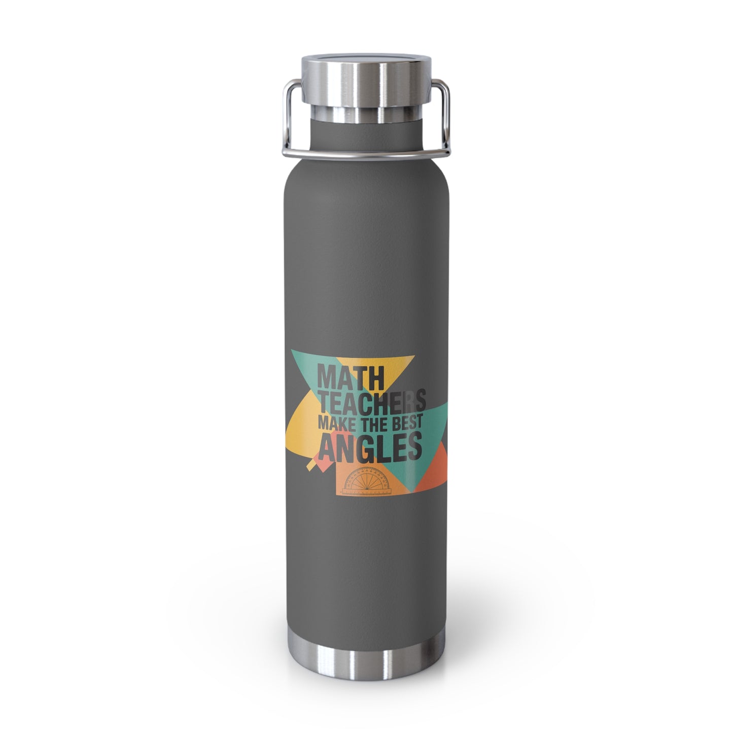 Math Teachers Make the Best Angles -22oz Copper Teachers Tumbler