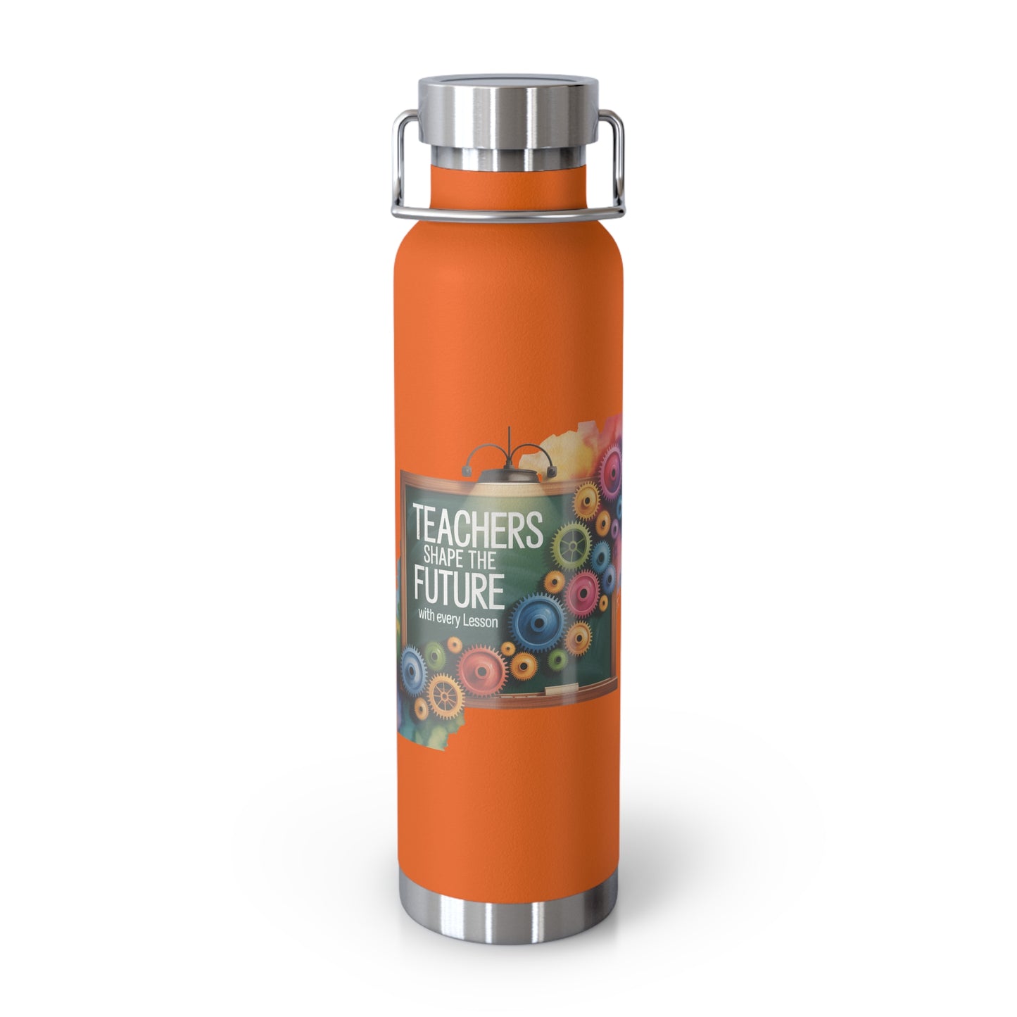 Teachers Shape the Future with Every Lesson -22oz Copper Teachers Tumbler