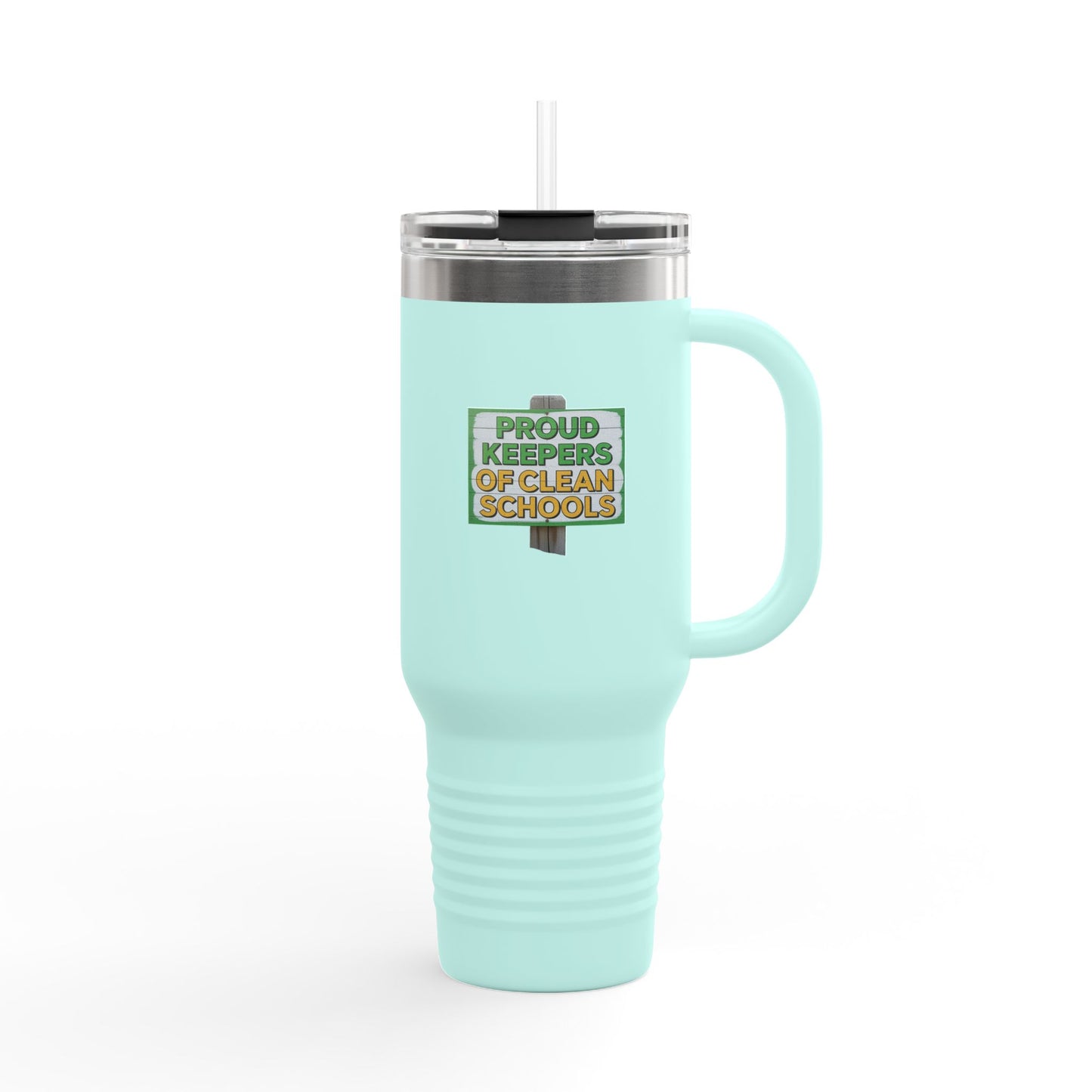 Proud Keepers of Clean Schools - 40oz Tumbler for Educators