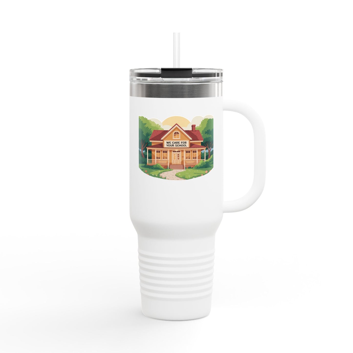 We Care for Your School - 40oz Tumbler for Educators