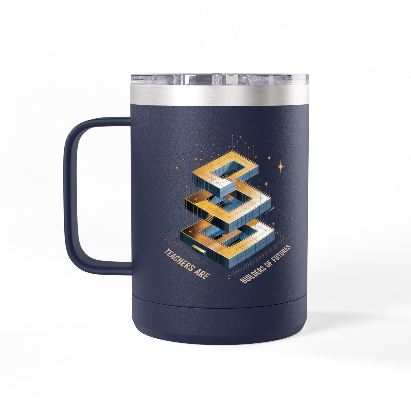 Teachers are Builders of Futures - 15oz Teacher Coffee Mug