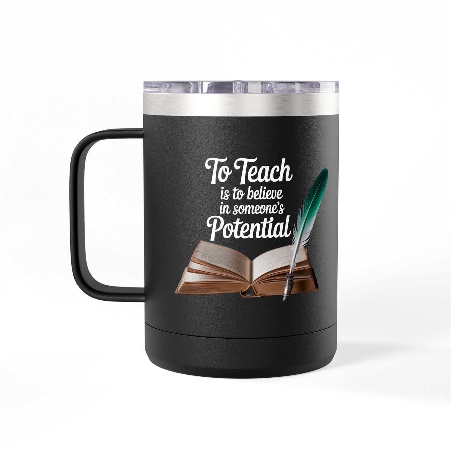 Teachers Create Safe Spaces for Growth - 15oz Teacher Coffee Mug