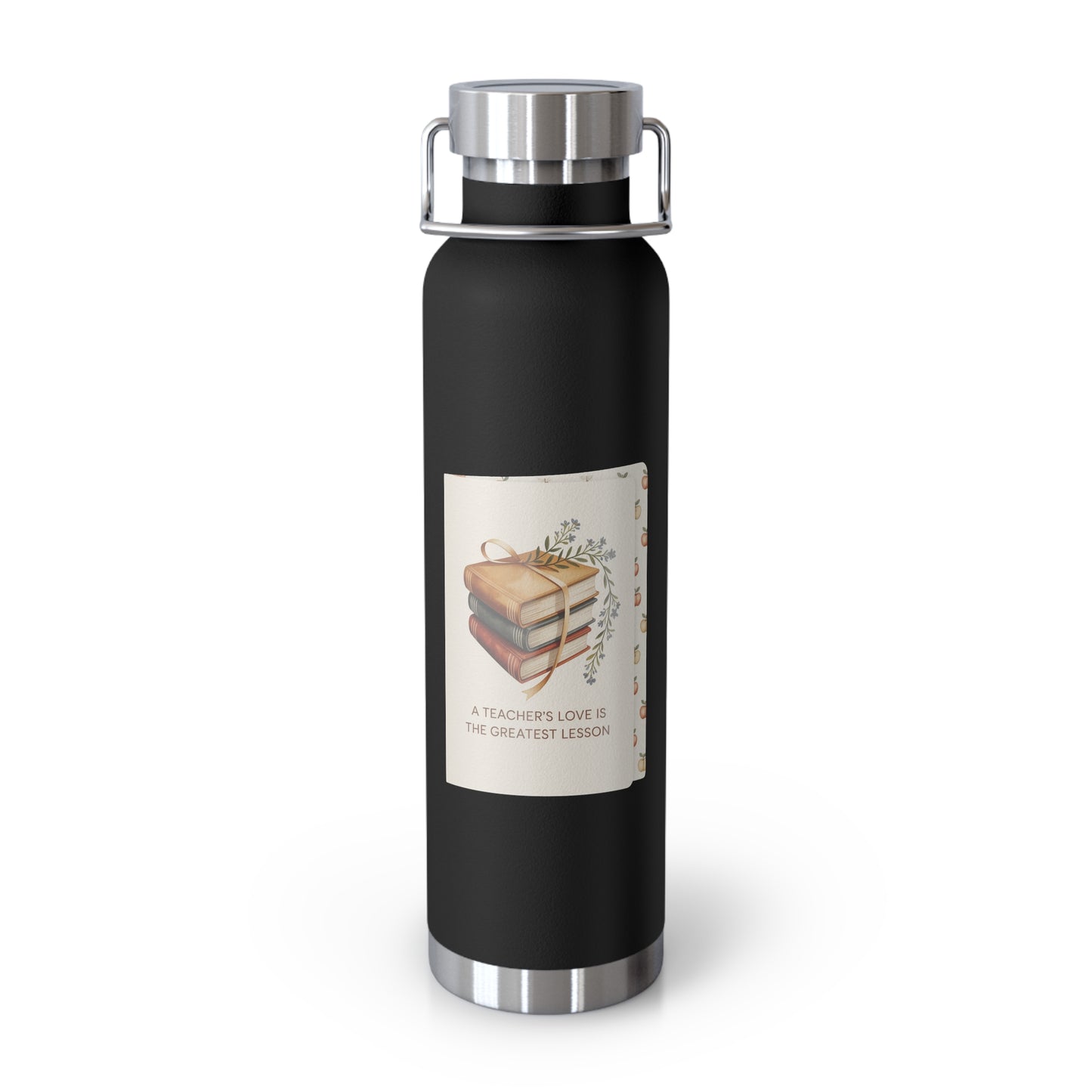Teachers Love is the Greatest Lesson -22oz Copper Teachers Tumbler