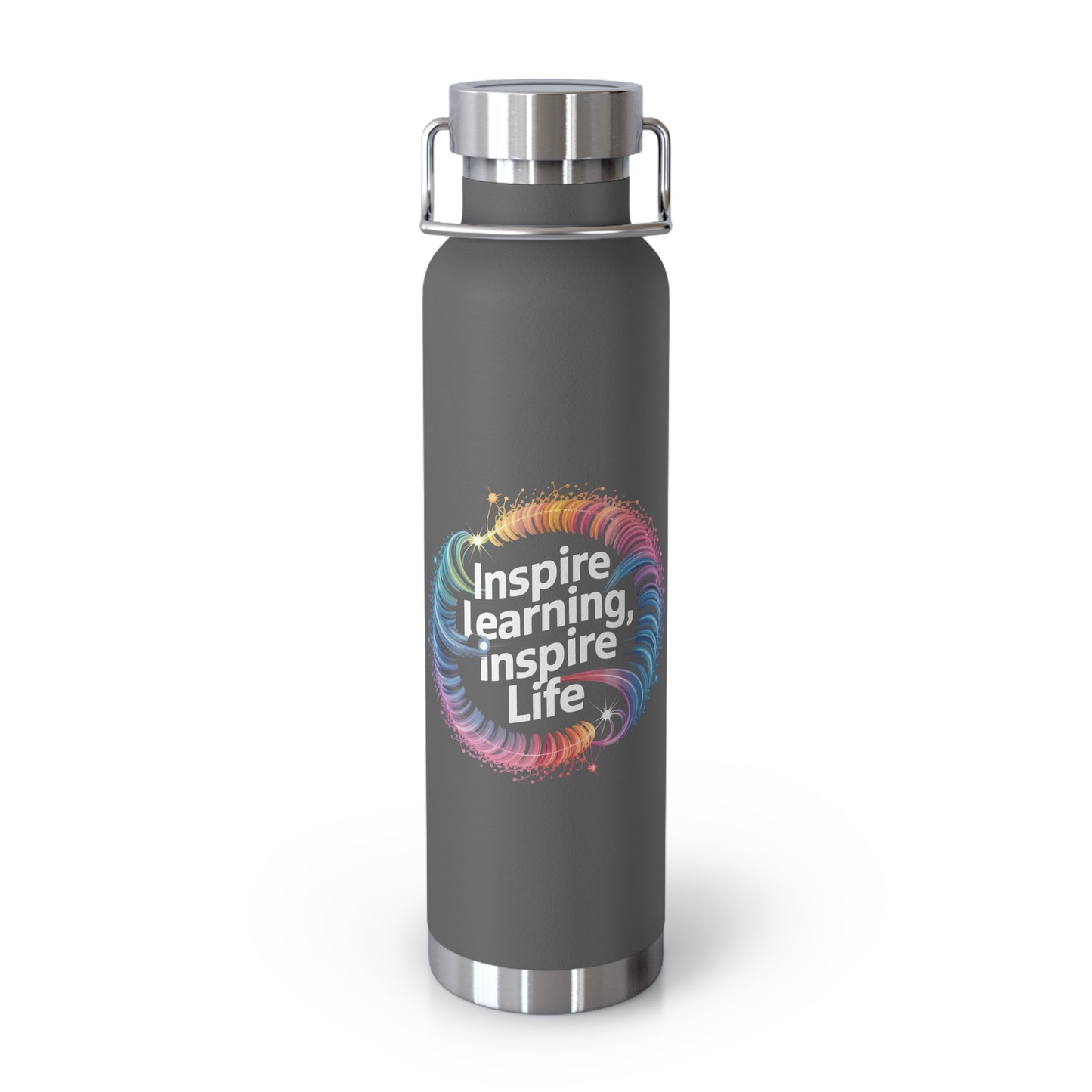 Inspire Learning, Inspire Life -22oz Copper Teachers Tumbler