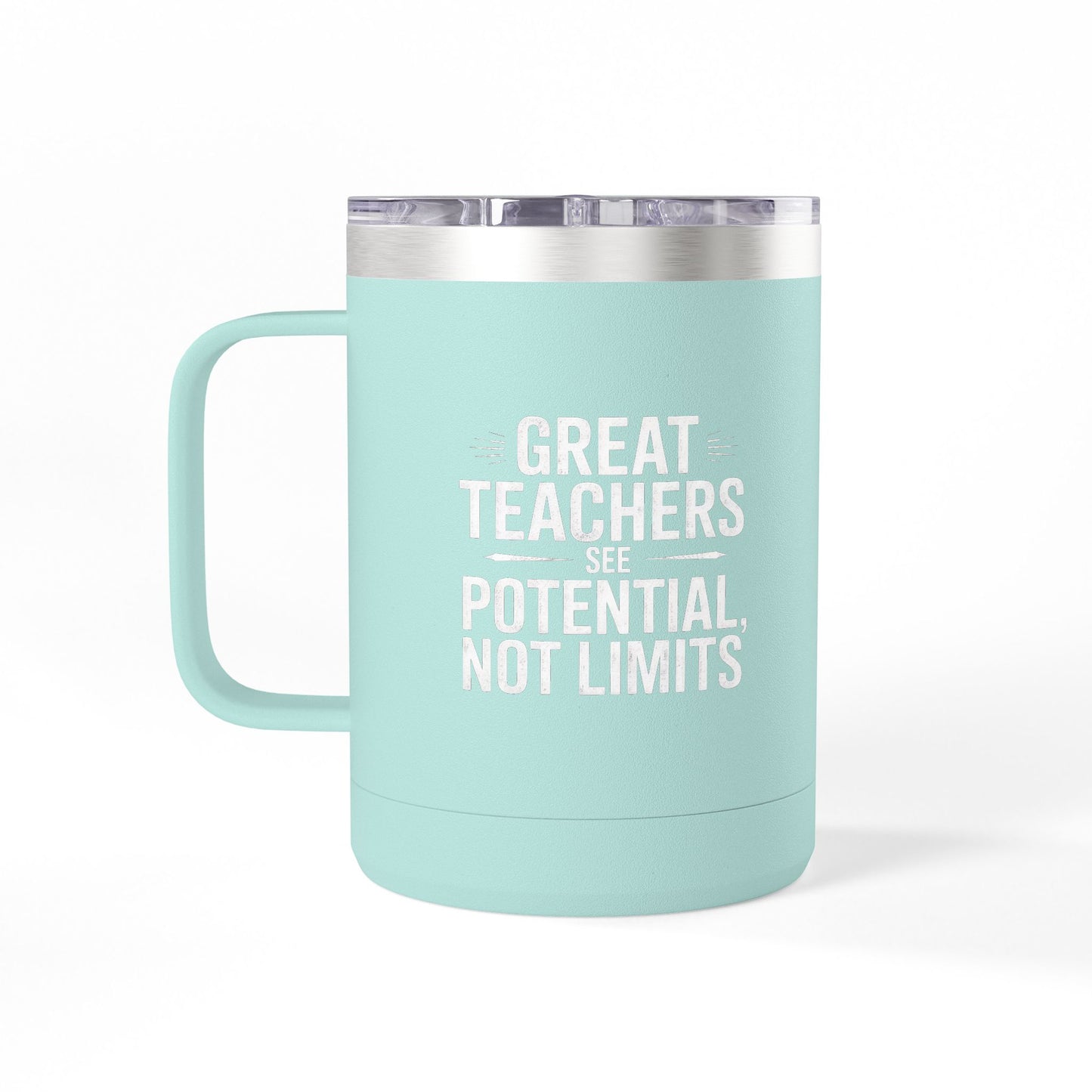 Great Teachers See Potential, Not Limits - 15oz Teacher Coffee Mug