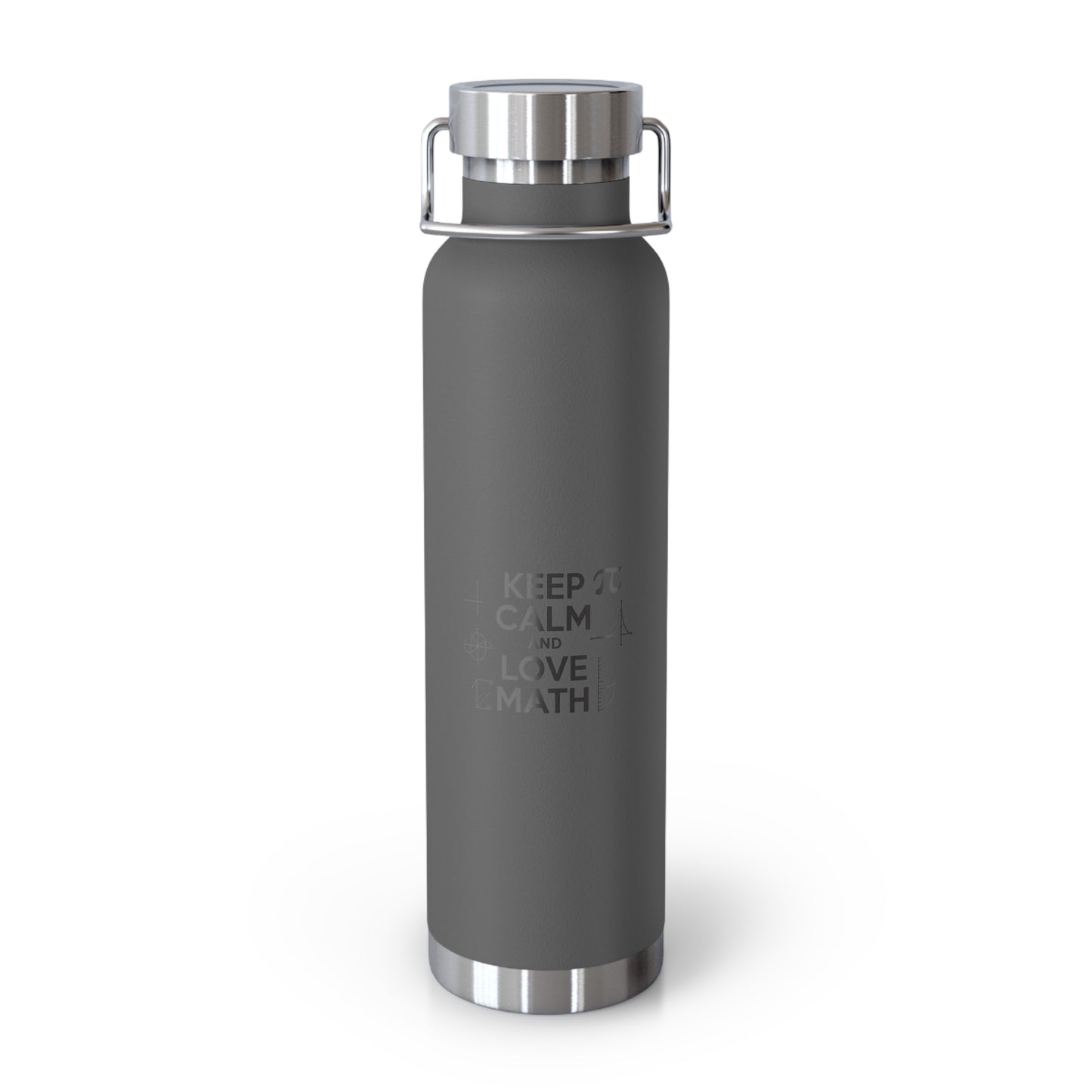 Keep Calm and Love Math -22oz Copper Teachers Tumbler