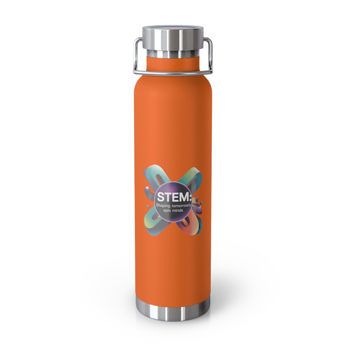 STEM: Shaping Tomorrow's Epic Minds -22oz Copper Teachers Tumbler