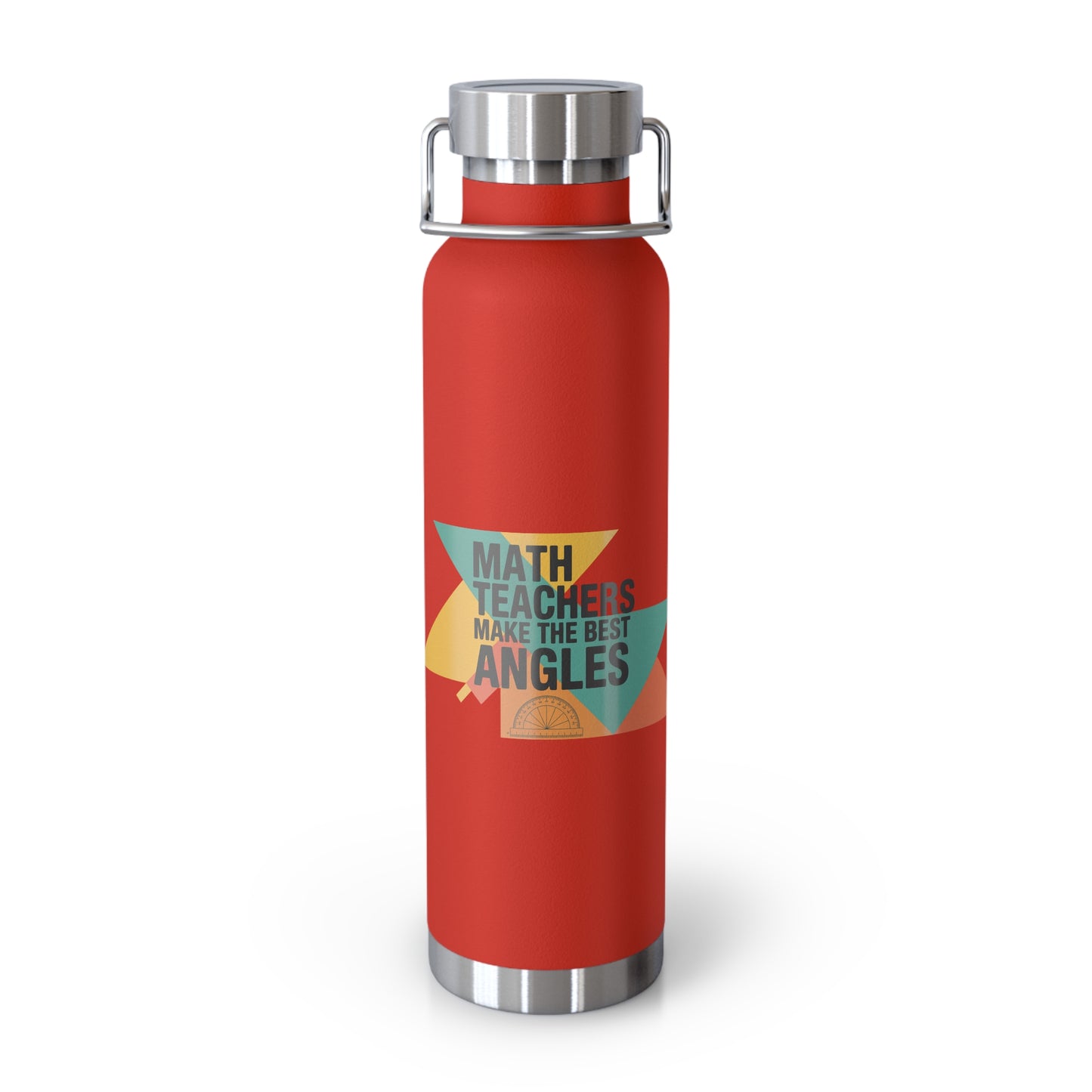 Math Teachers Make the Best Angles -22oz Copper Teachers Tumbler
