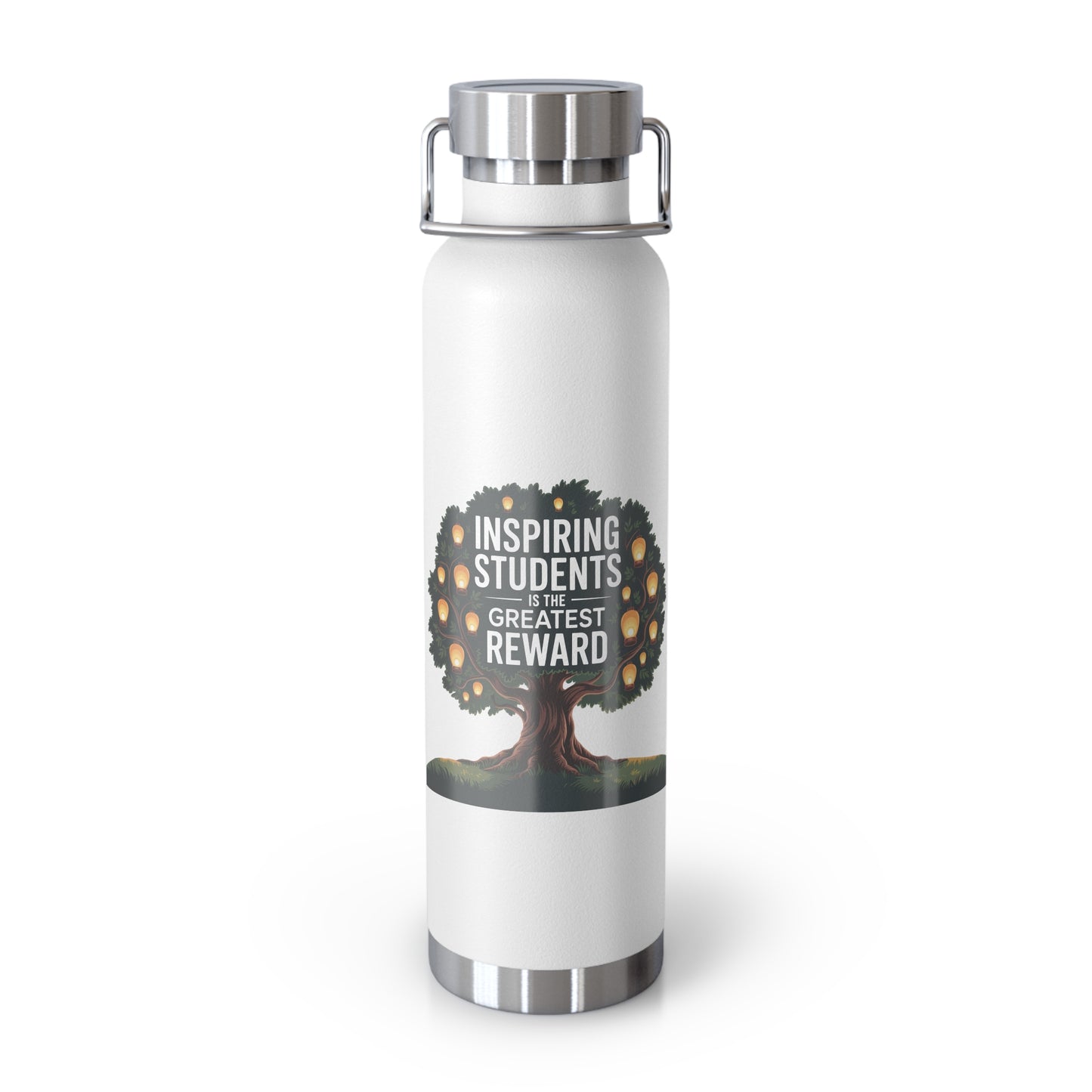 Inspiring Students is the Greatest Reward -22oz Copper Teachers Tumbler