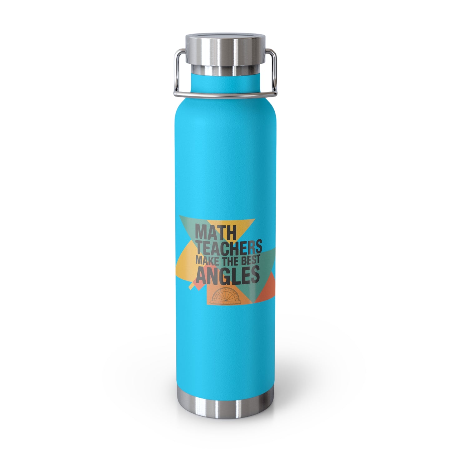 Math Teachers Make the Best Angles -22oz Copper Teachers Tumbler