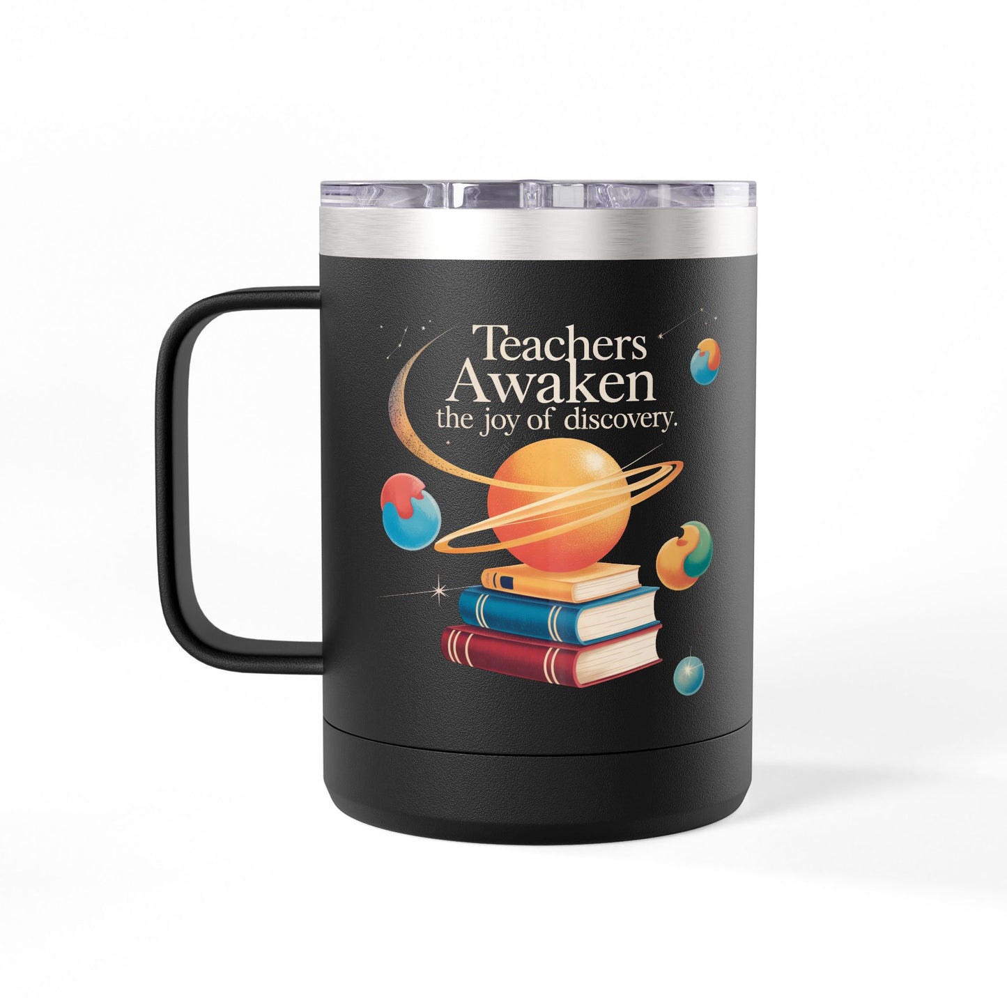 Teacher Awaken the Joy of Discovery - 15oz Teacher Coffee Mug