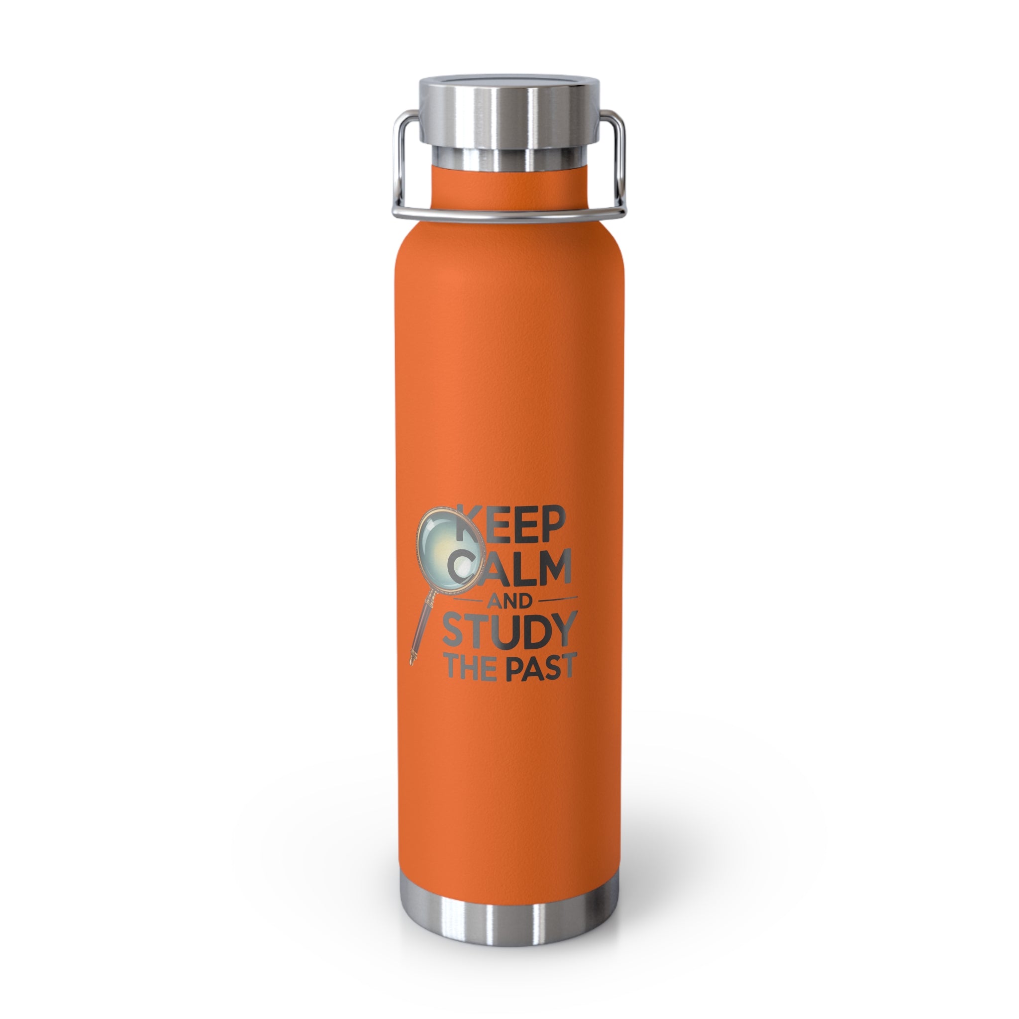 Keep Calm and Study the Past -22oz Copper Teachers Tumbler