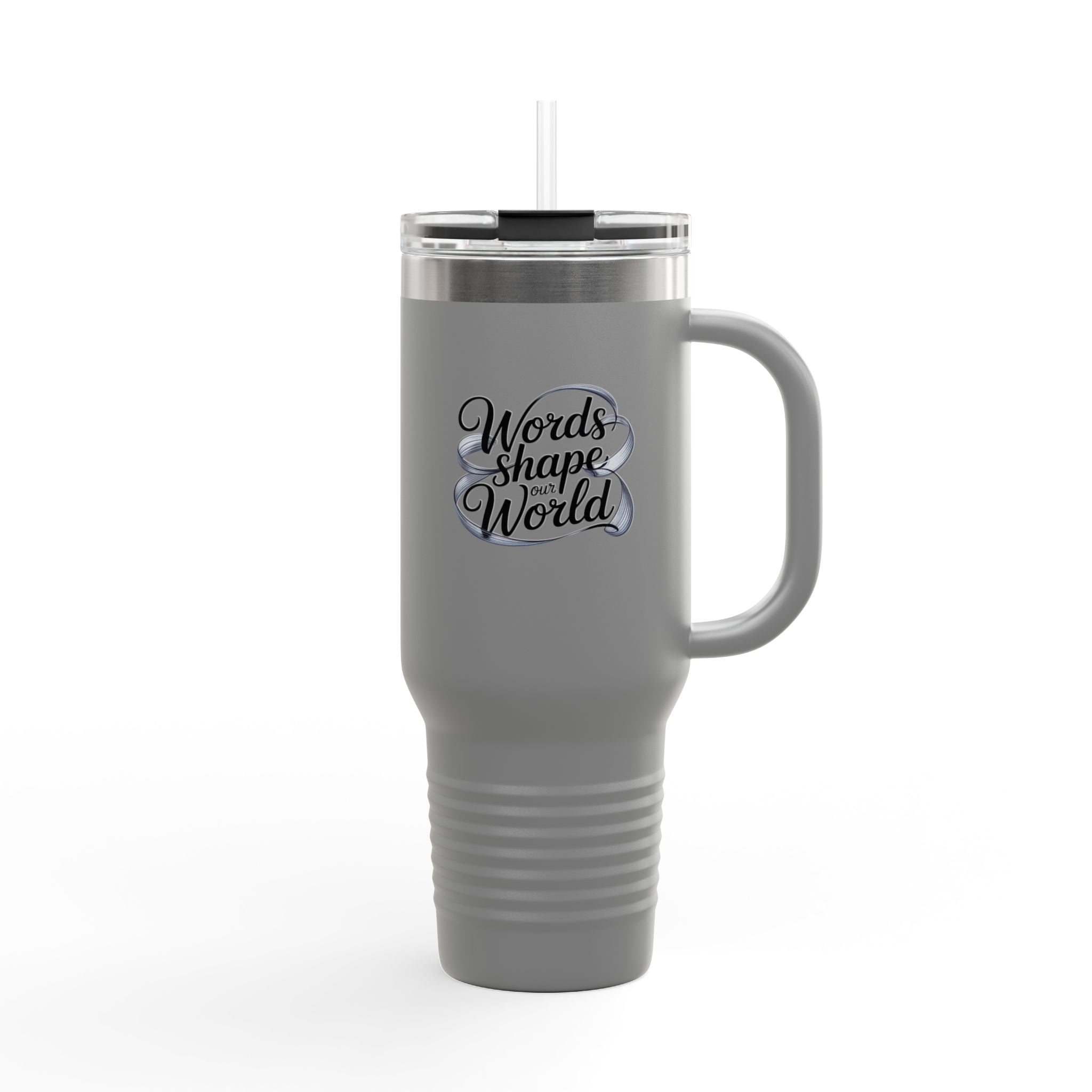 Words Shape Our World - 40oz Tumbler for Educators