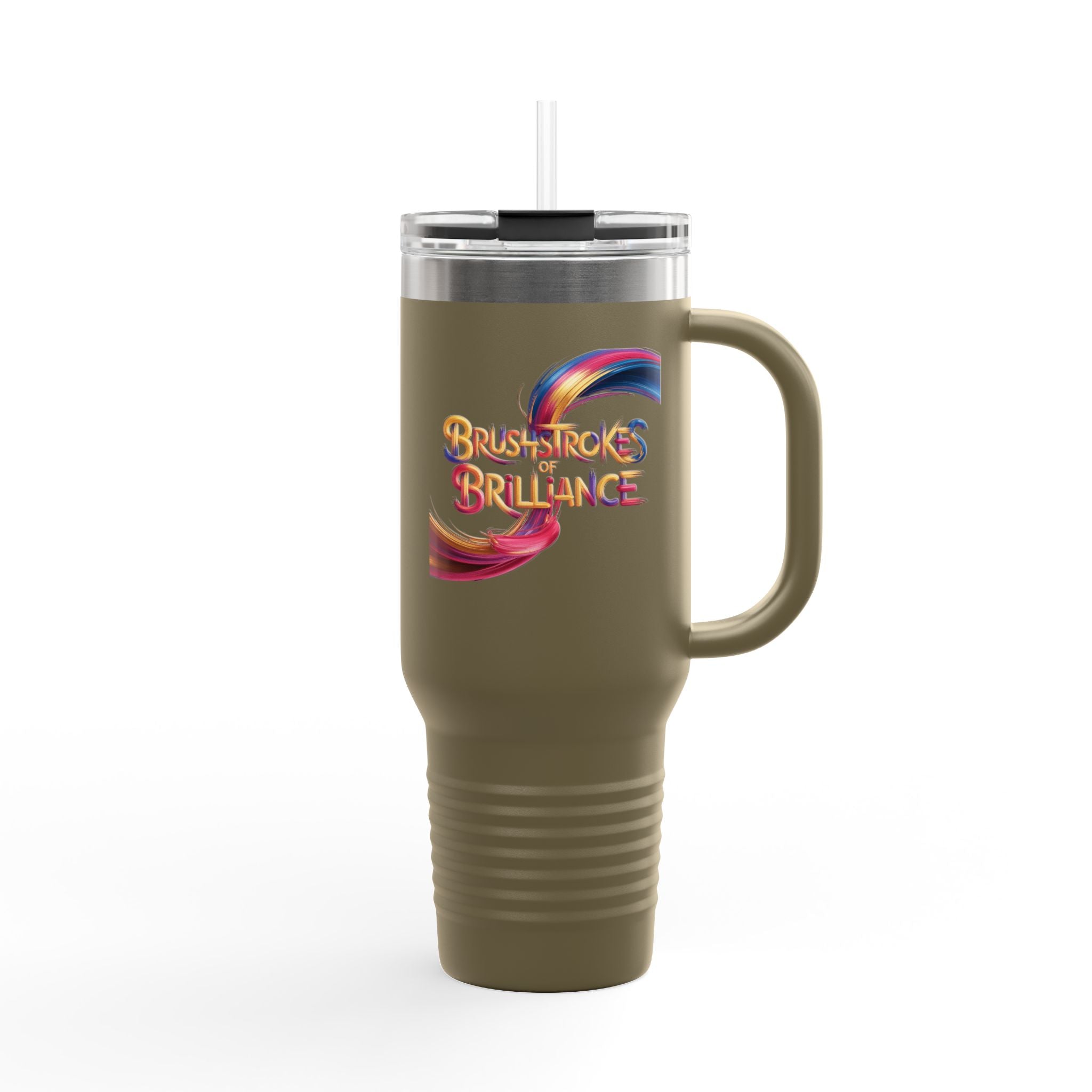 Brushstrokes of Brilliance - 40oz Tumbler for Educators