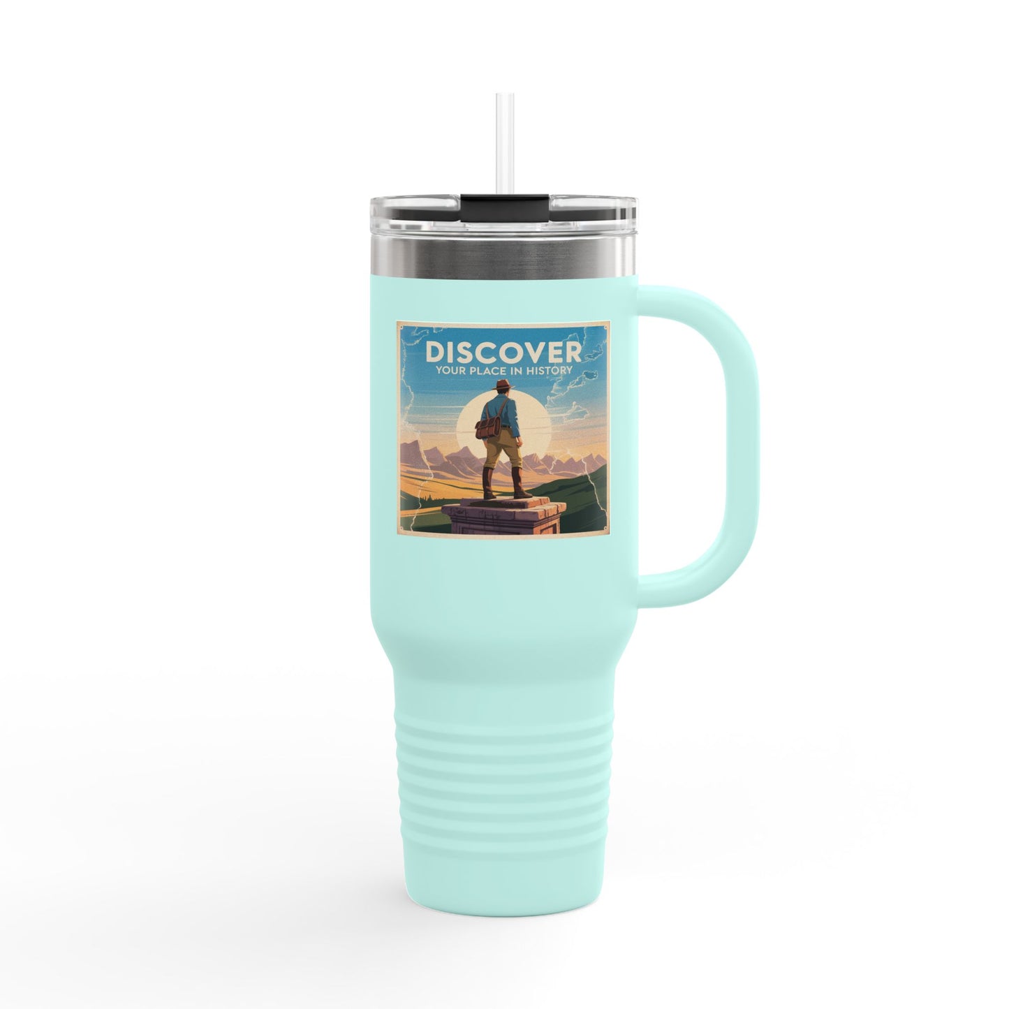 Discover Your Place in History - 40oz Tumbler for Educators