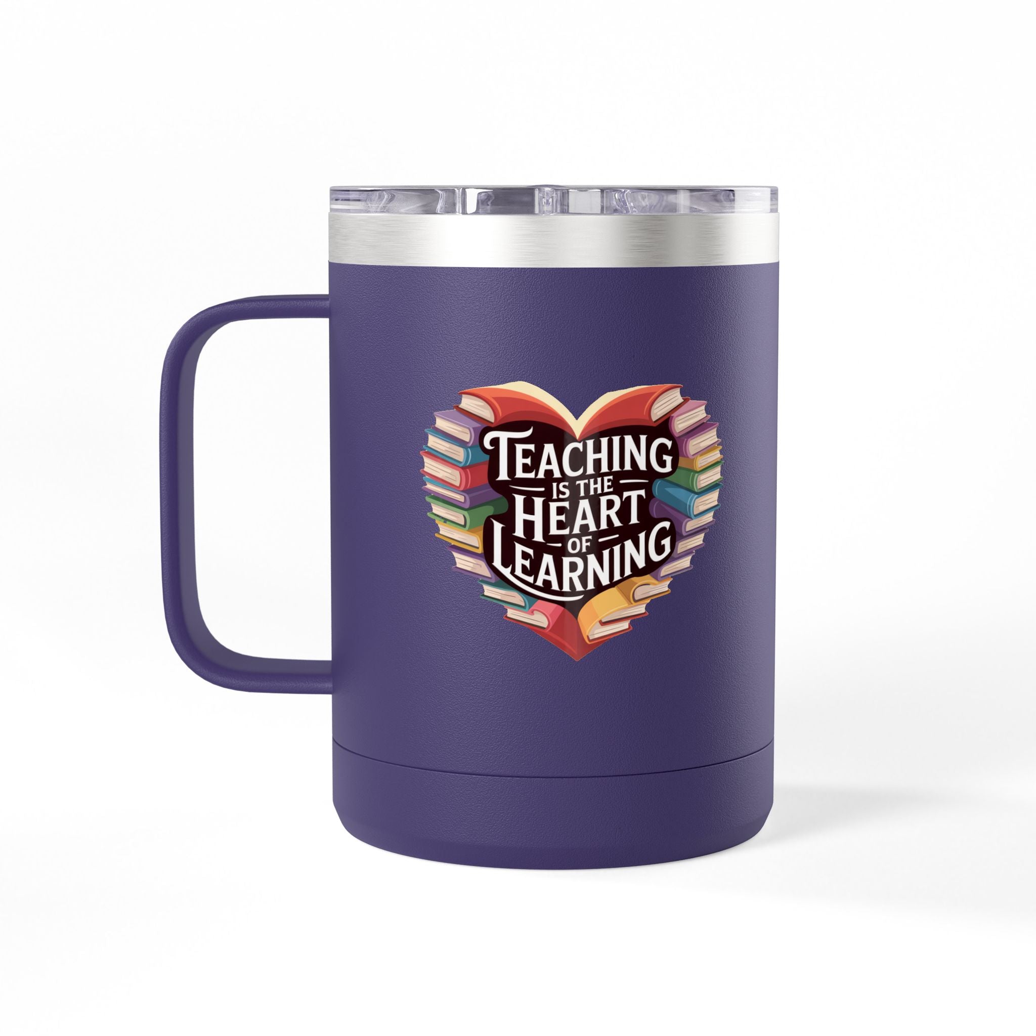 Teaching is the Heart of Learning - 15oz Teacher Coffee Mug