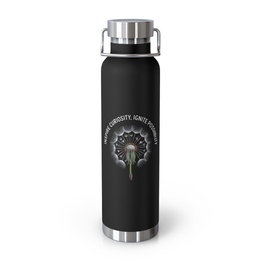 Inspire Curiosity, Ignite Possibility  -22oz Copper Teachers Tumbler