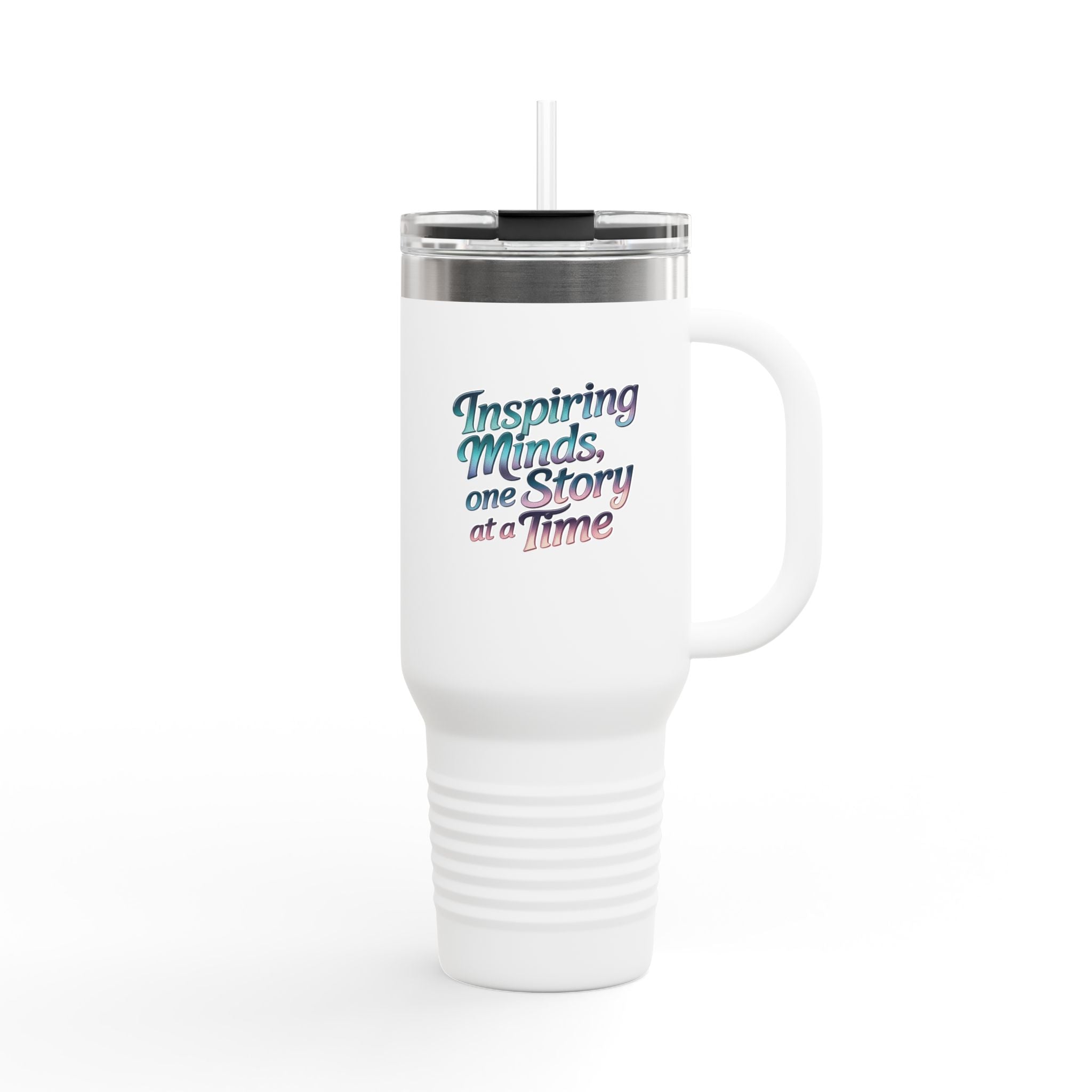 Inspiring Minds, One Story at a Time - 40oz Tumbler for Educators