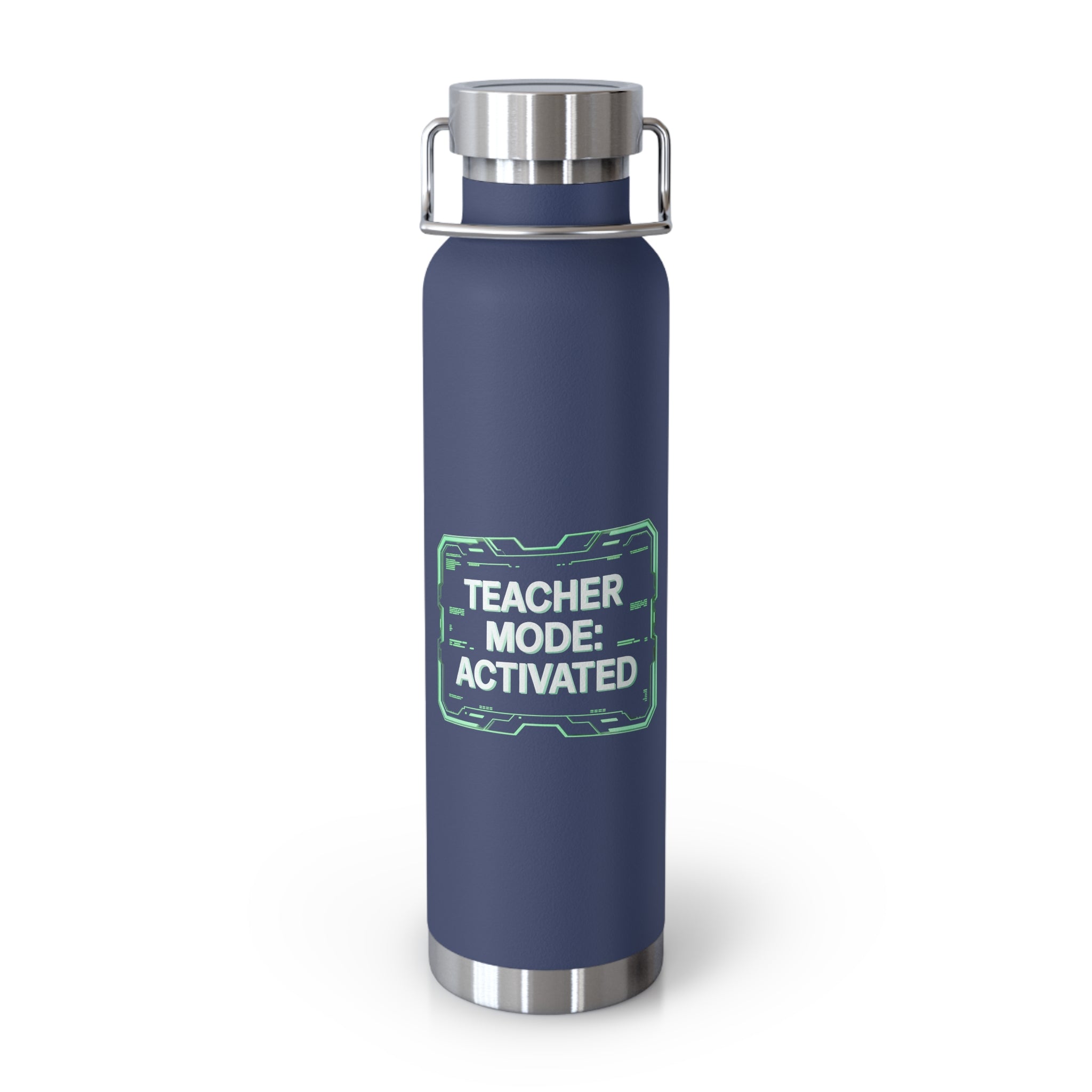 Teacher Mode Activated   -22oz Copper Teachers Tumbler
