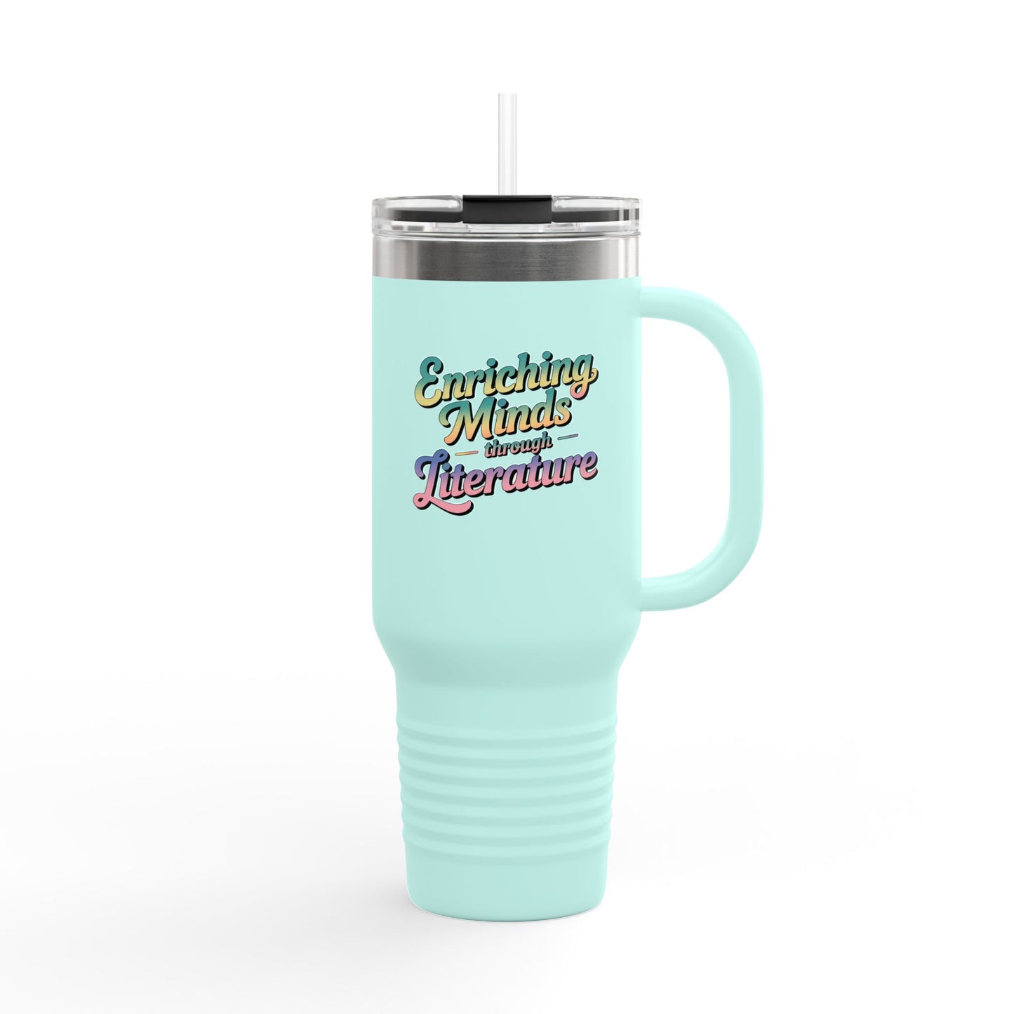 Enriching Minds Through Literature - 40oz Tumbler for Educators