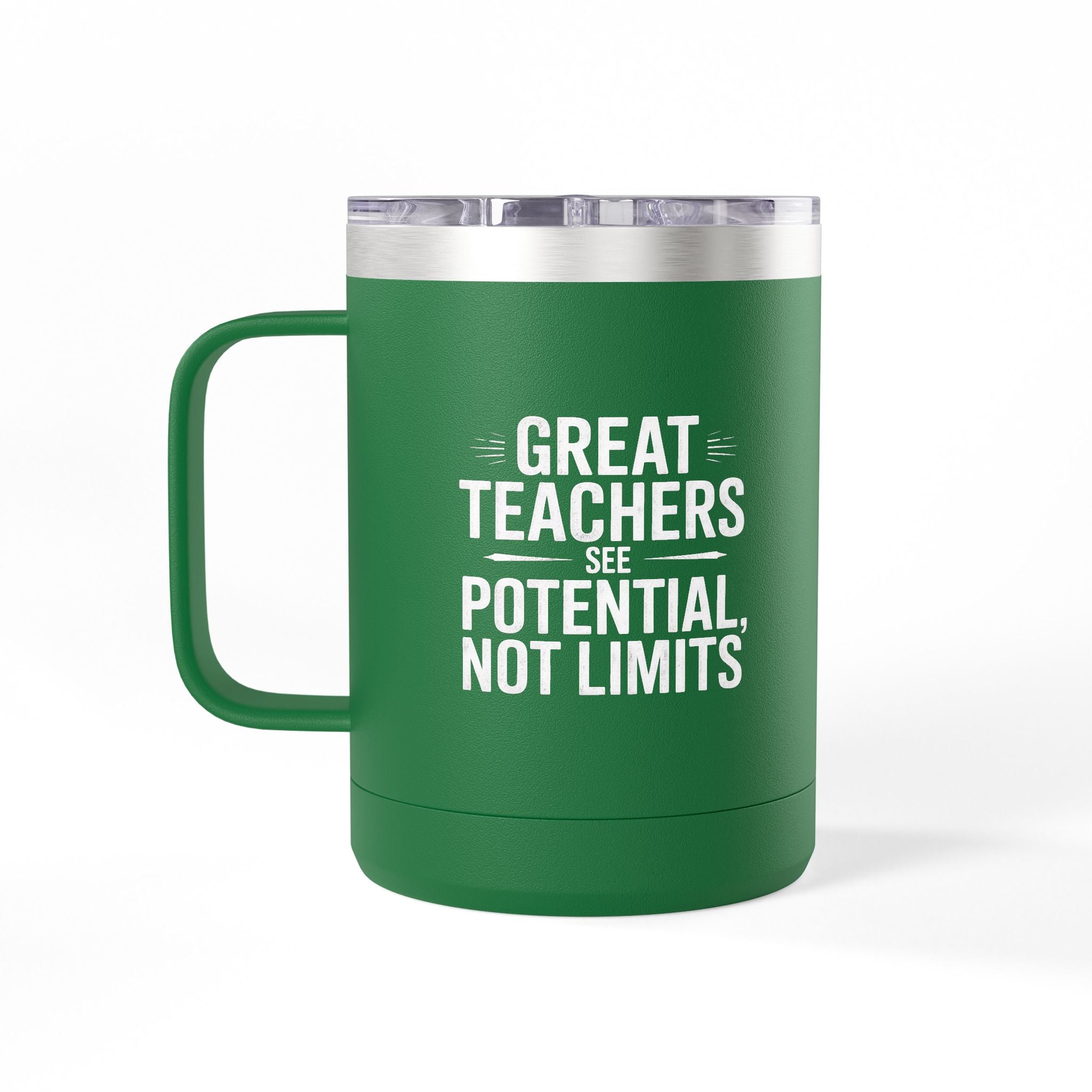 Great Teachers See Potential, Not Limits - 15oz Teacher Coffee Mug