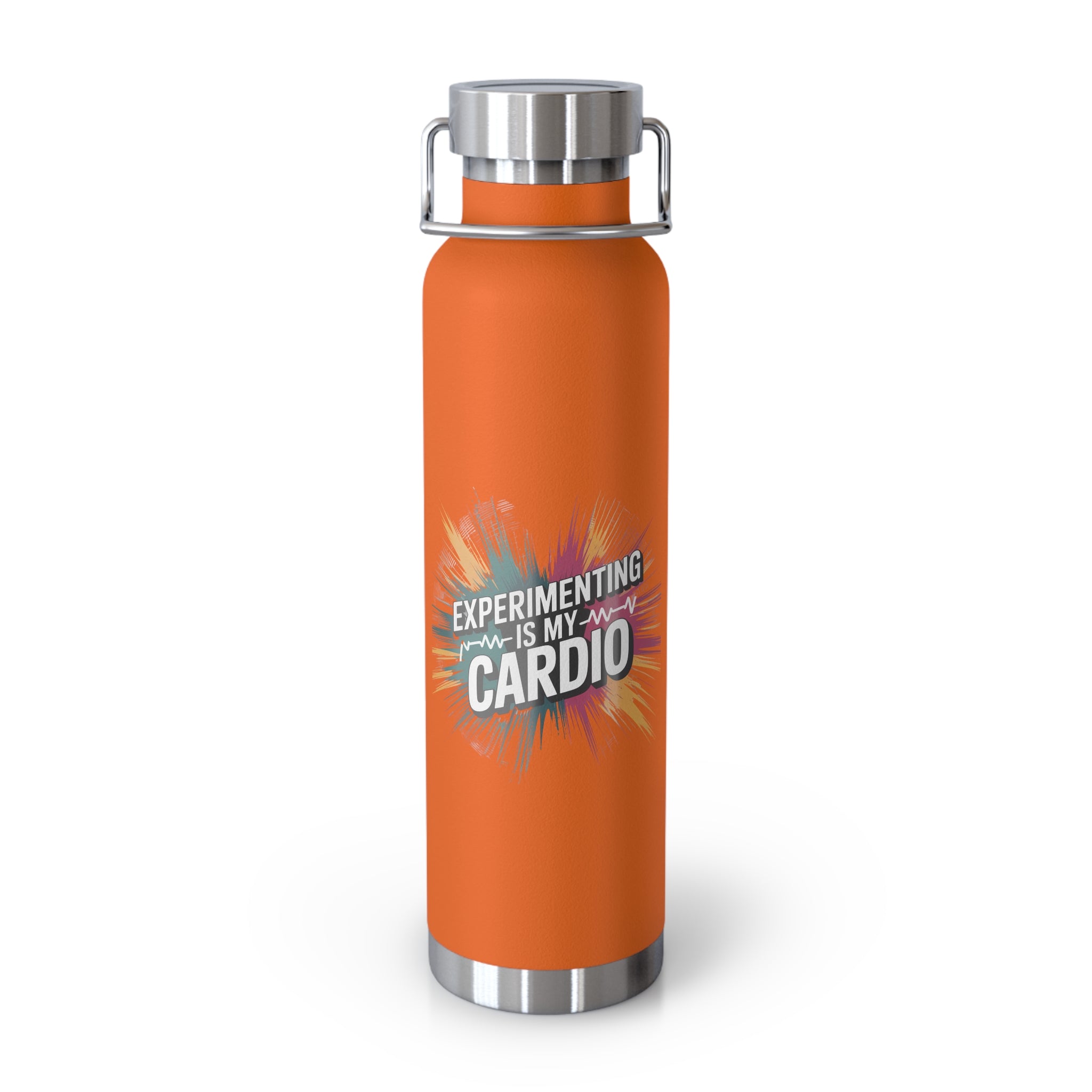 Experimenting is My Cardio -22oz Copper Teachers Tumbler