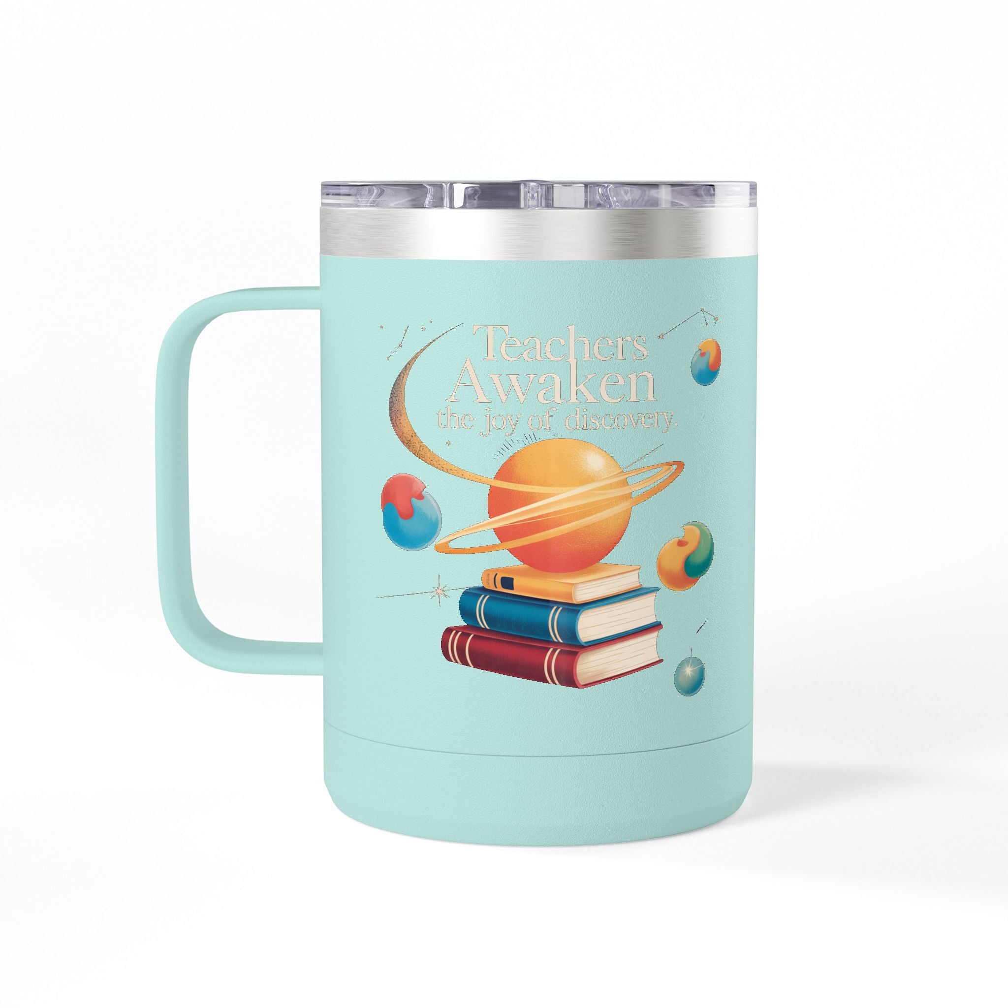 Teacher Awaken the Joy of Discovery - 15oz Teacher Coffee Mug