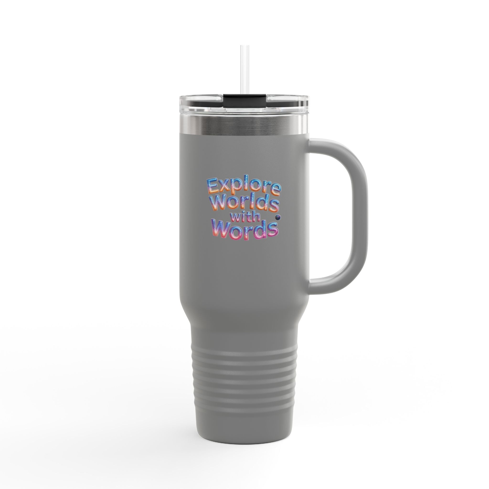 Explore Worlds With Words - 40oz Tumbler for Educators
