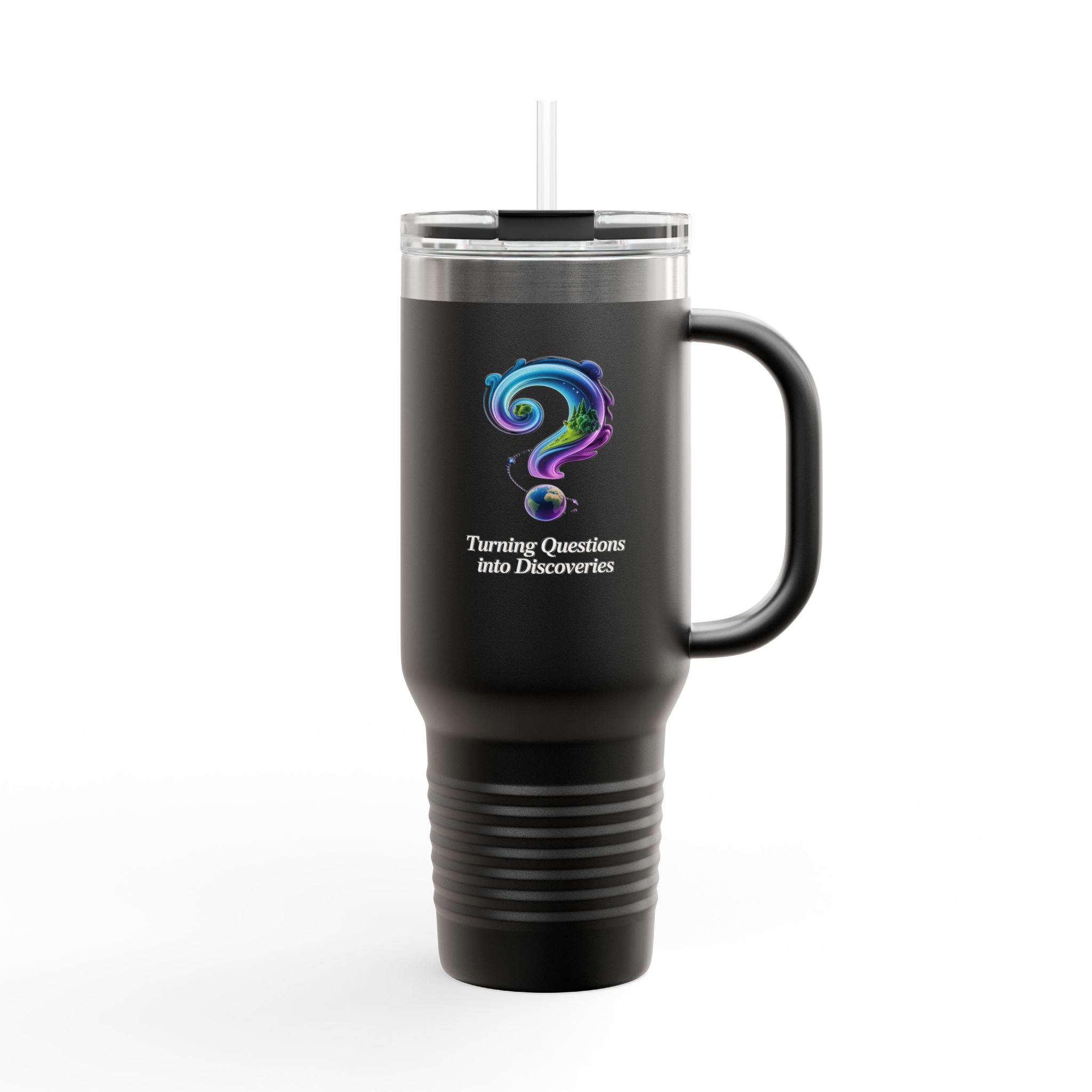 Turning Questions into Discoveries - 40oz Tumbler for Educators