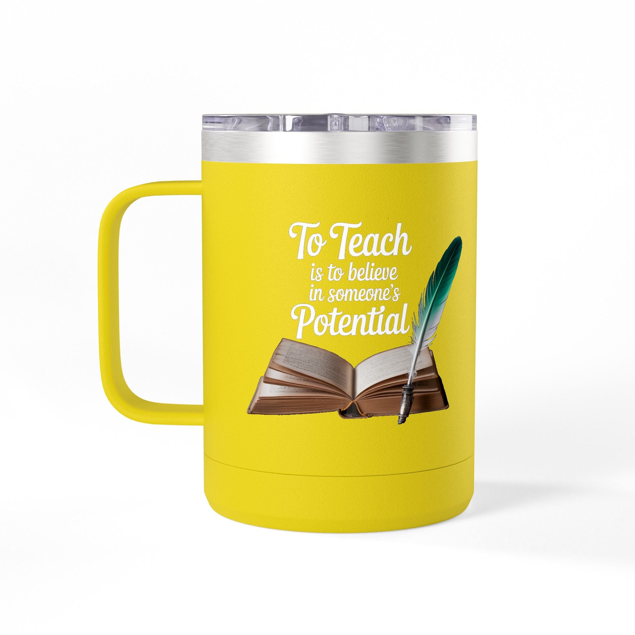 Teachers Create Safe Spaces for Growth  - 15oz Teacher Coffee Mug