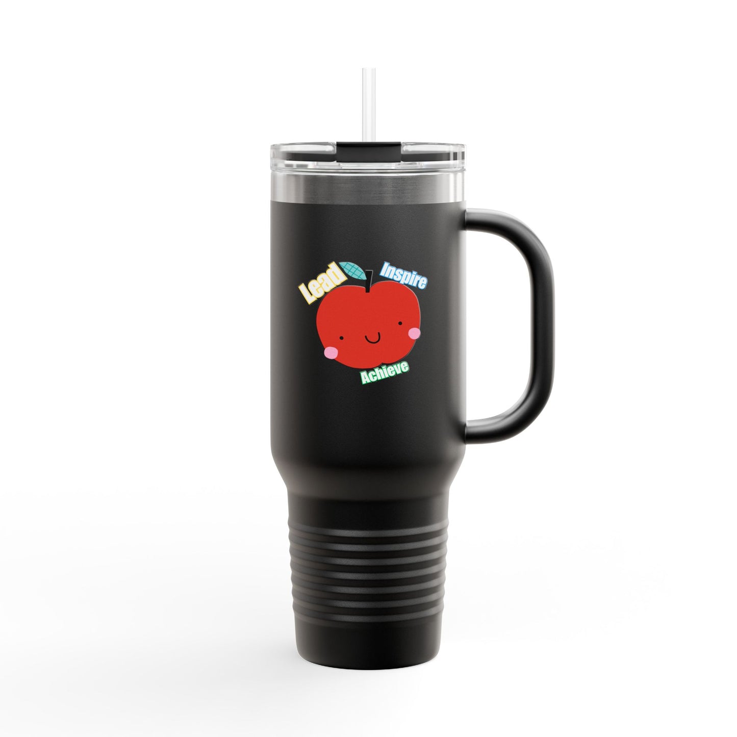 40oz Tumbler-Lead, Inspire, Achieve for On-the-Go Enthusiasts
