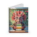 Cartoon Triceratops  -  Lined Spiral Notebook