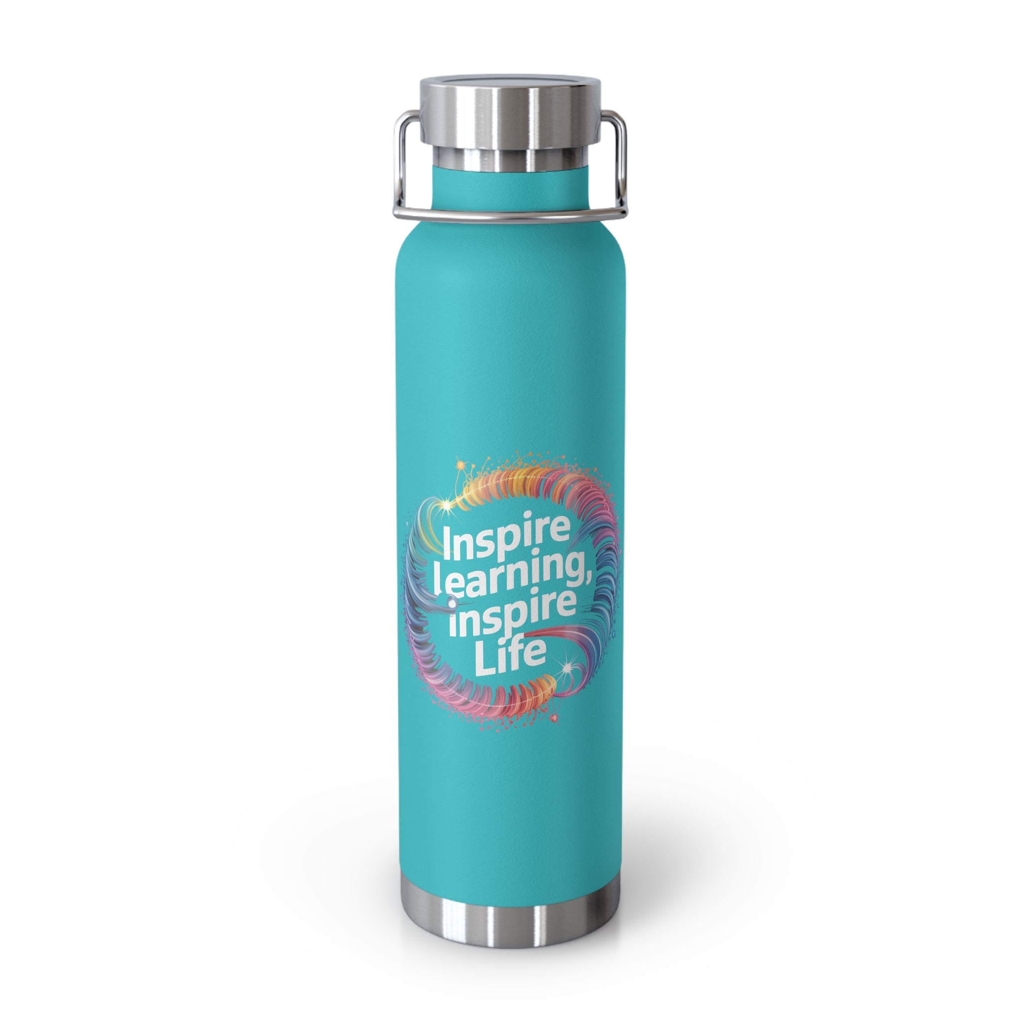 Inspire Learning, Inspire Life  -22oz Copper Teachers Tumbler