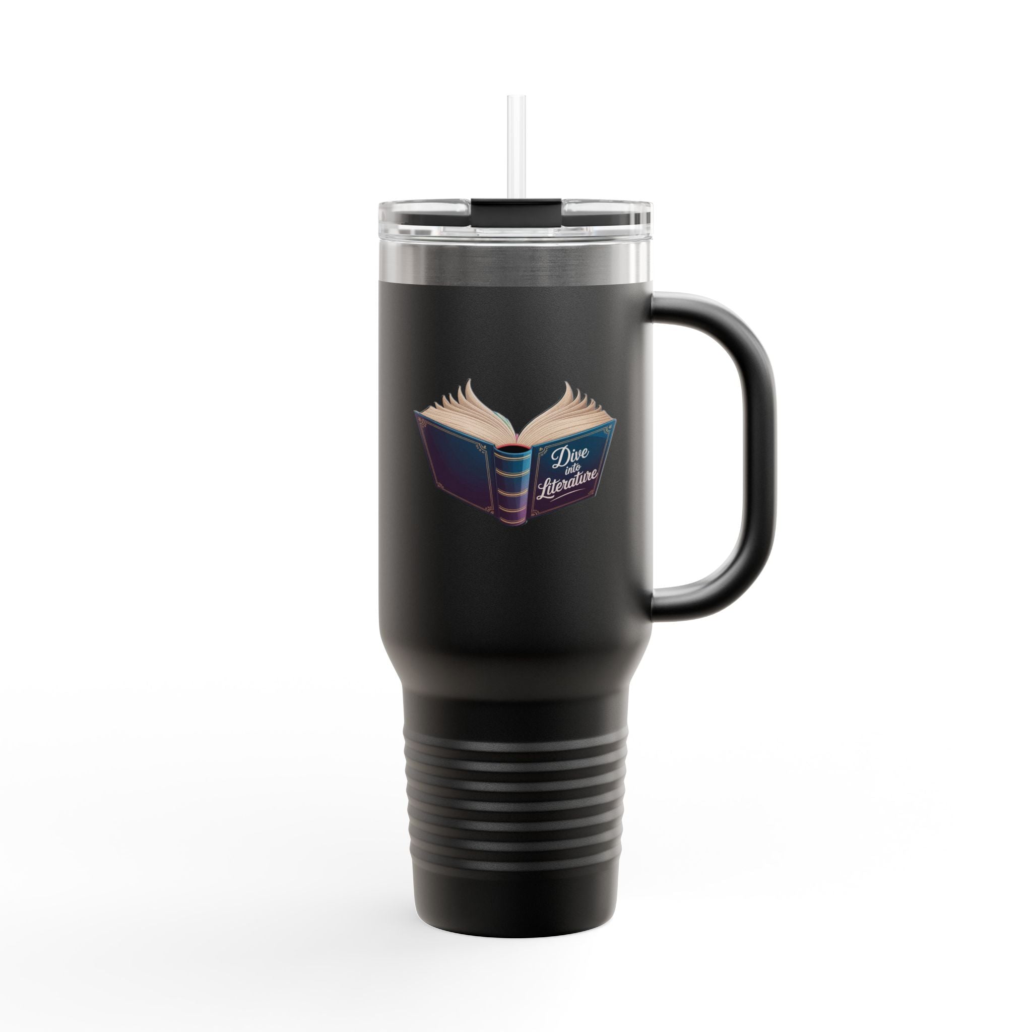 Dive Into Literature - 40oz Tumbler for Educators