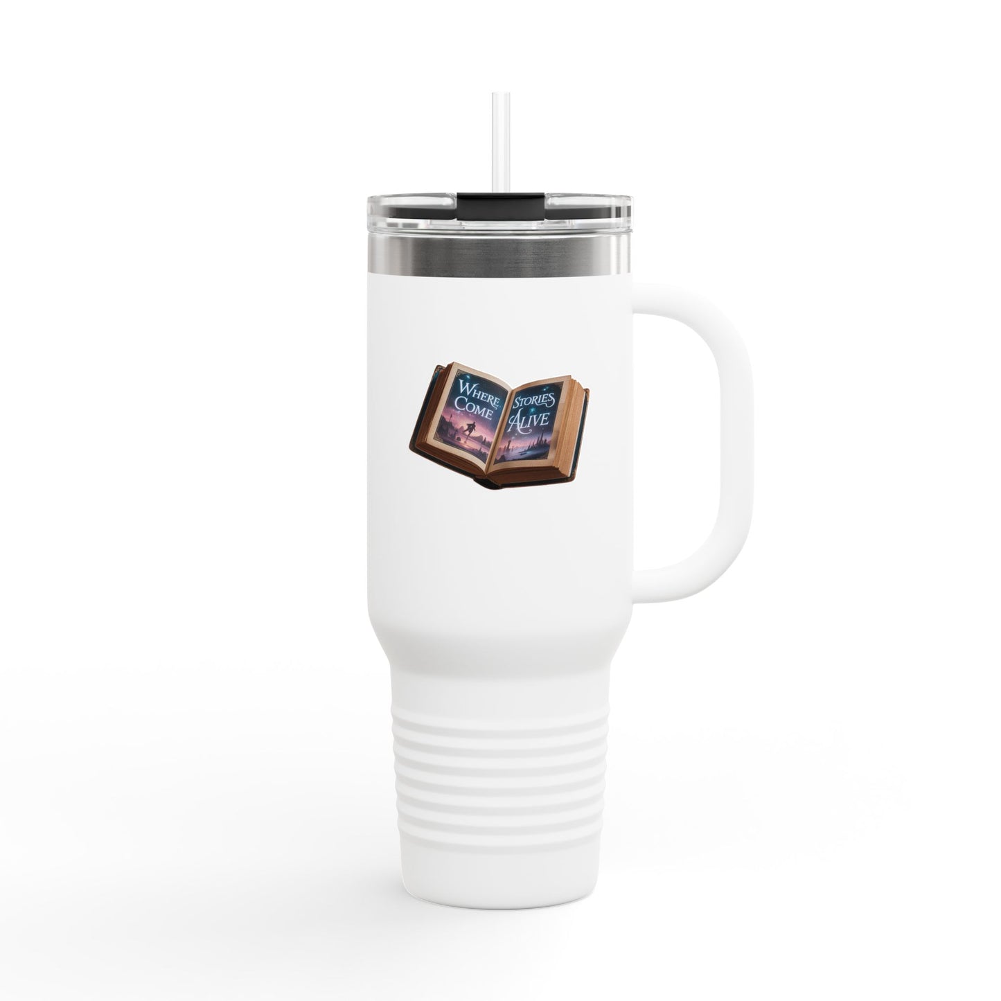 Where Stories Come Alive - 40oz Tumbler for Educators