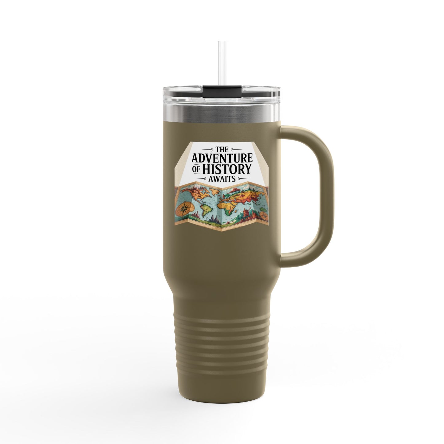 The Adventure of History Awaits - 40oz Tumbler for Educators