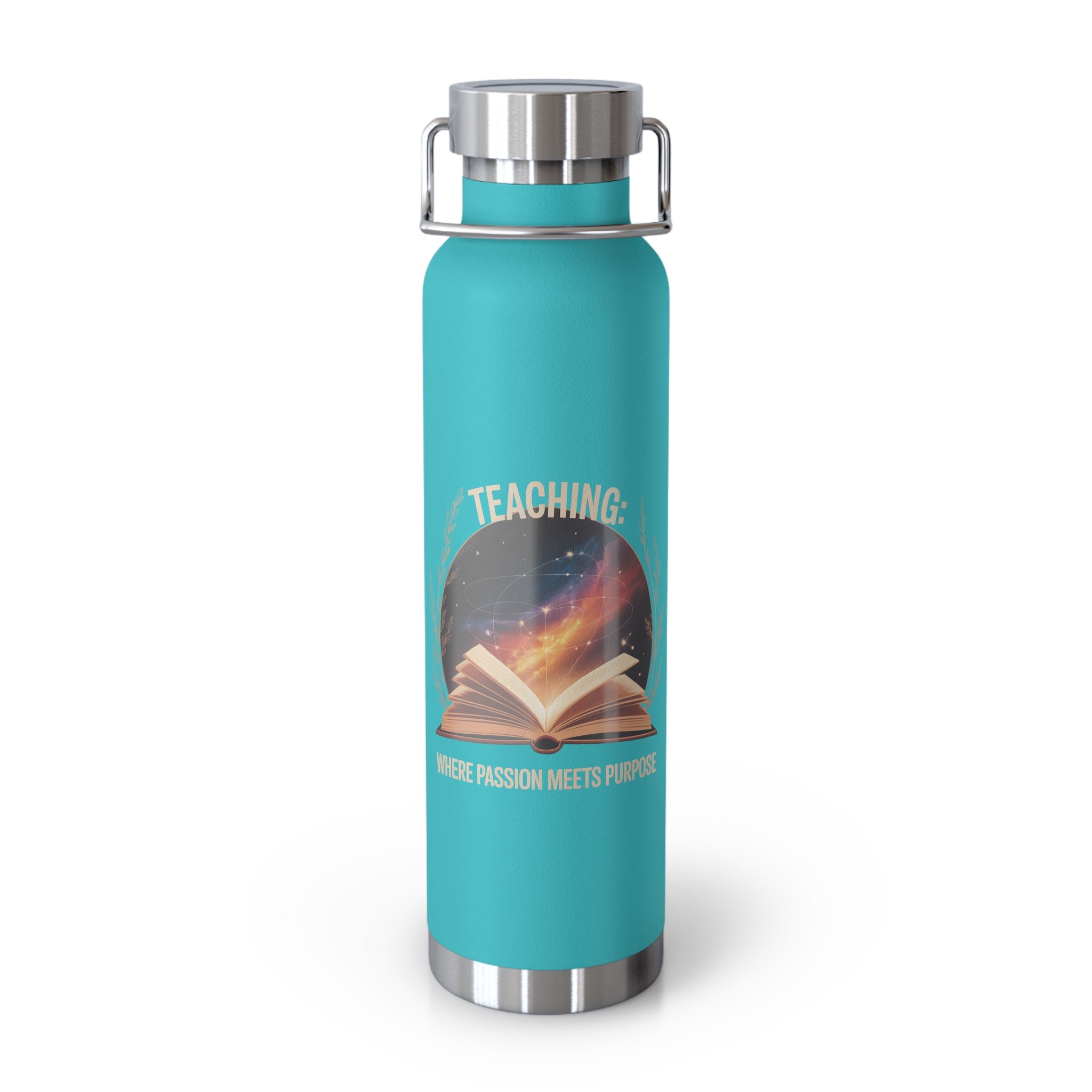 Teaching: Where Passion Meets Purpose  -22oz Copper Teachers Tumbler