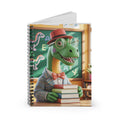 Cartoon Brachiosaurus  -  Lined Spiral Notebook